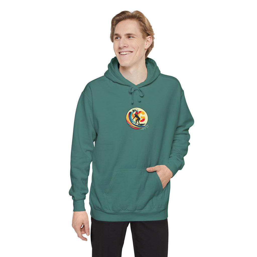Sweat à capuche unisexe Surf Art