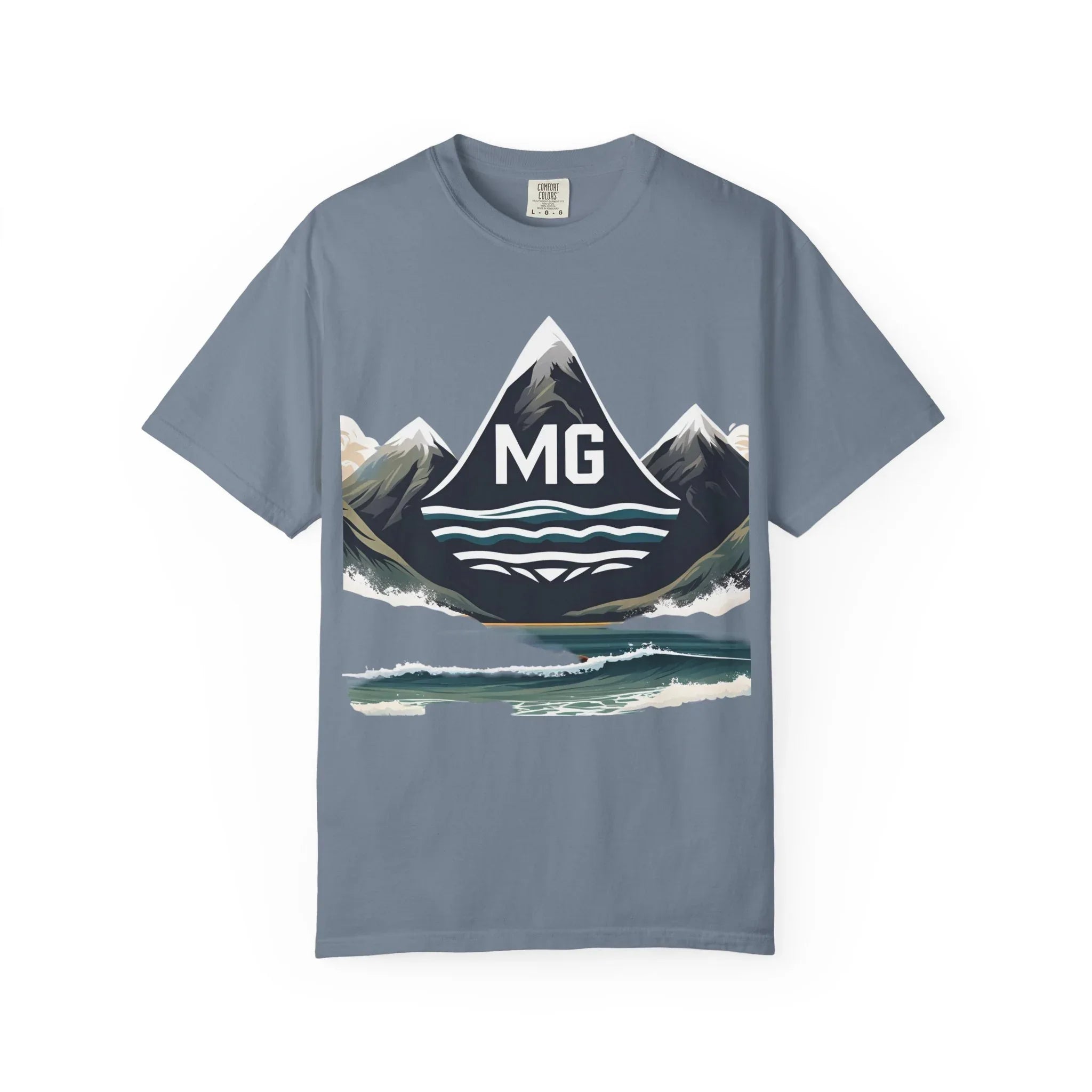 T-shirt unisexe Montagne et Mer