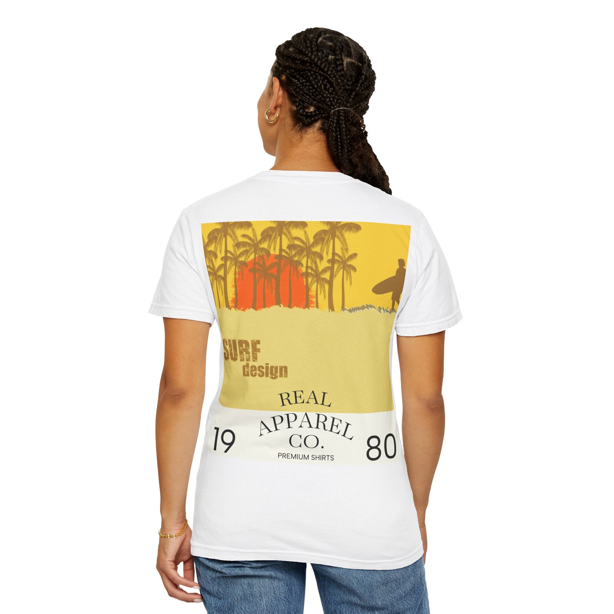 T-shirt unisexe Surf Retro,