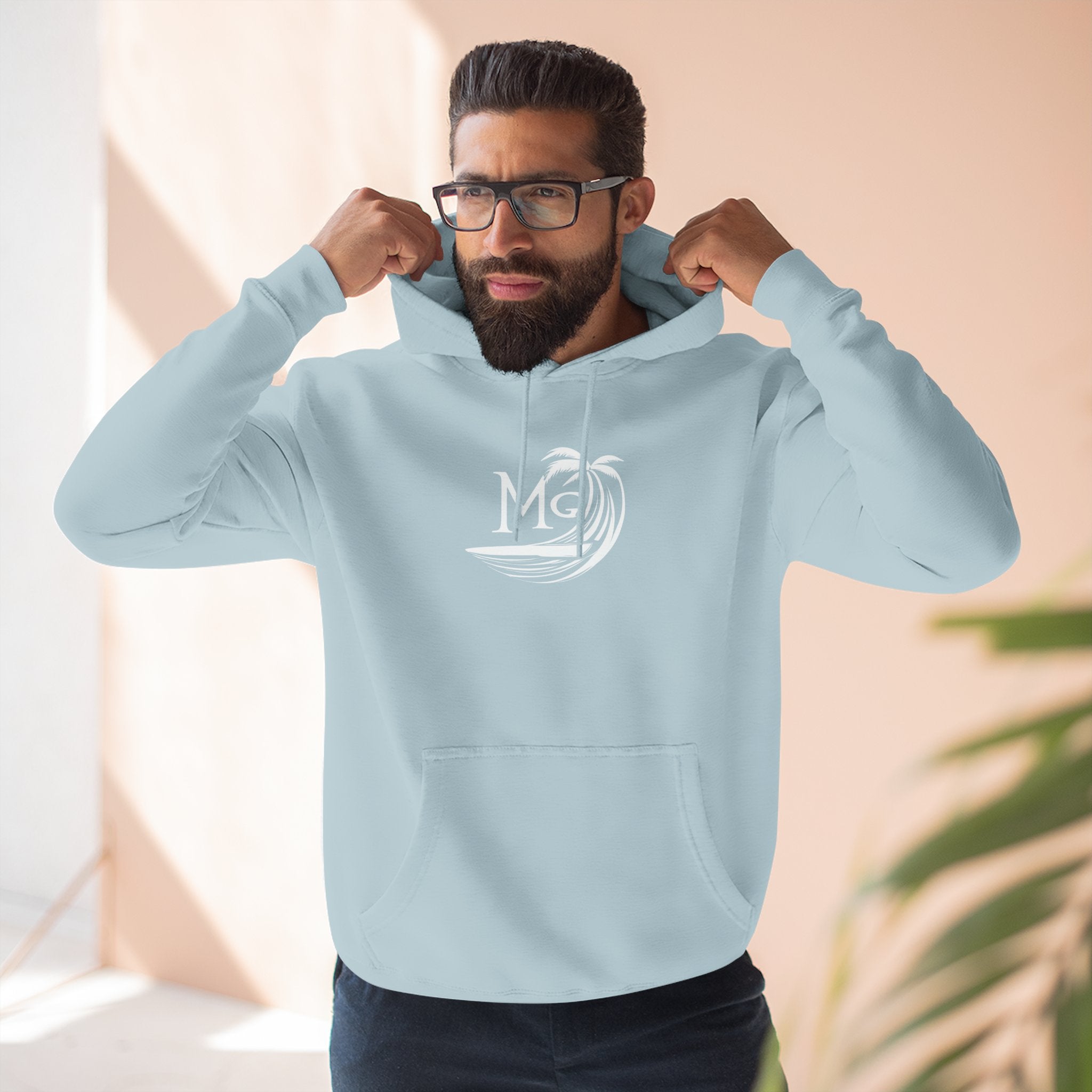 Sweat à capuche unisexe MG