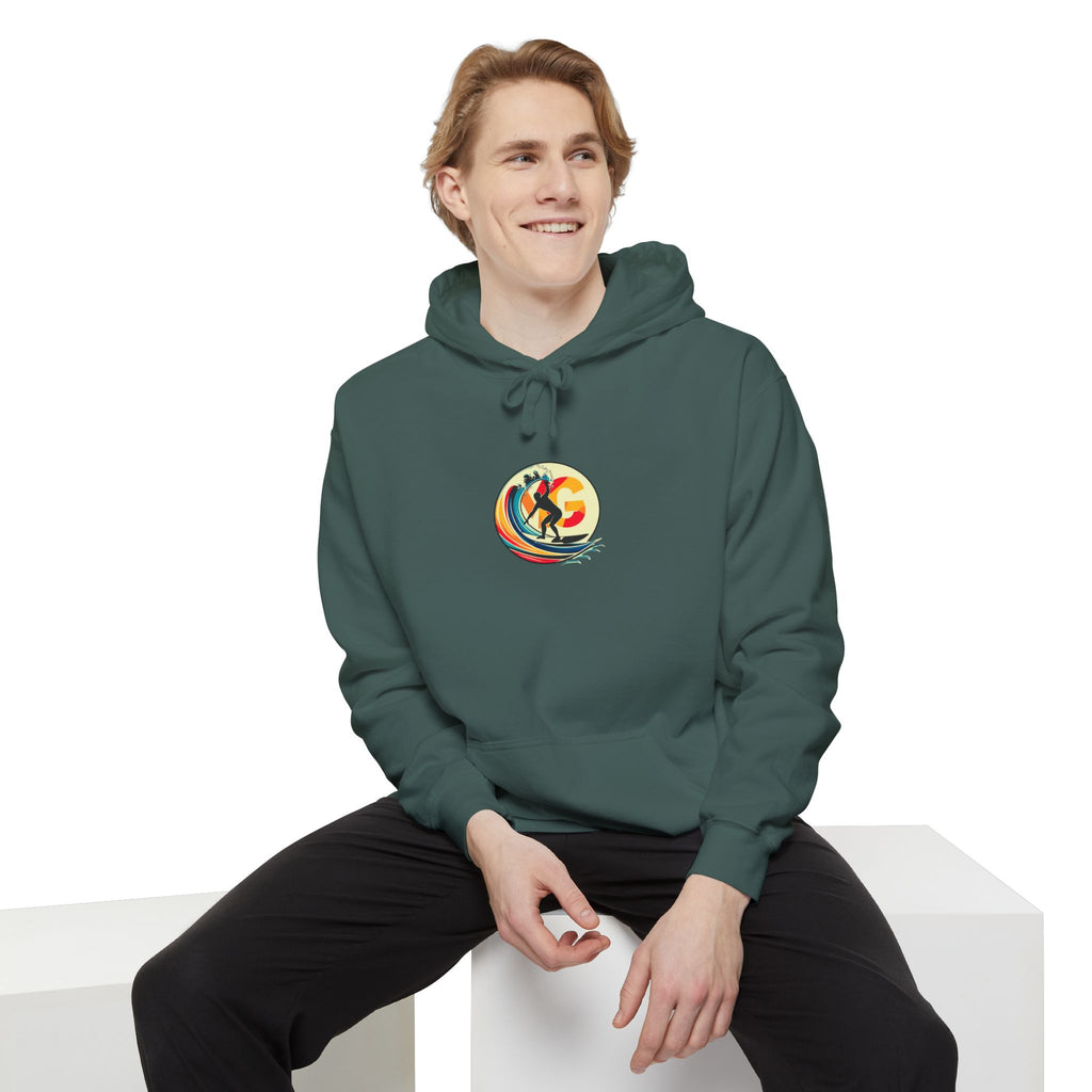 Sweat à capuche unisexe Surf Art