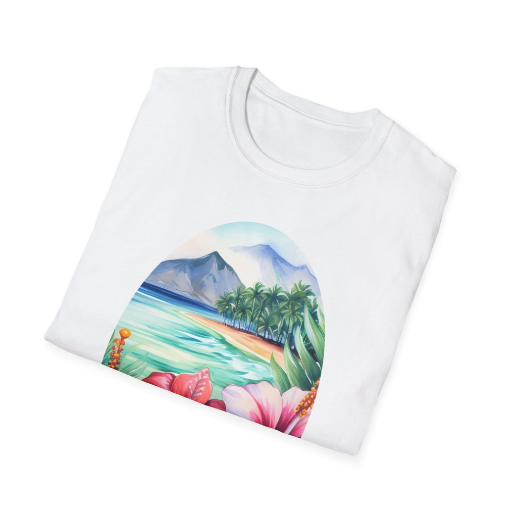 T-shirt unisexe flower