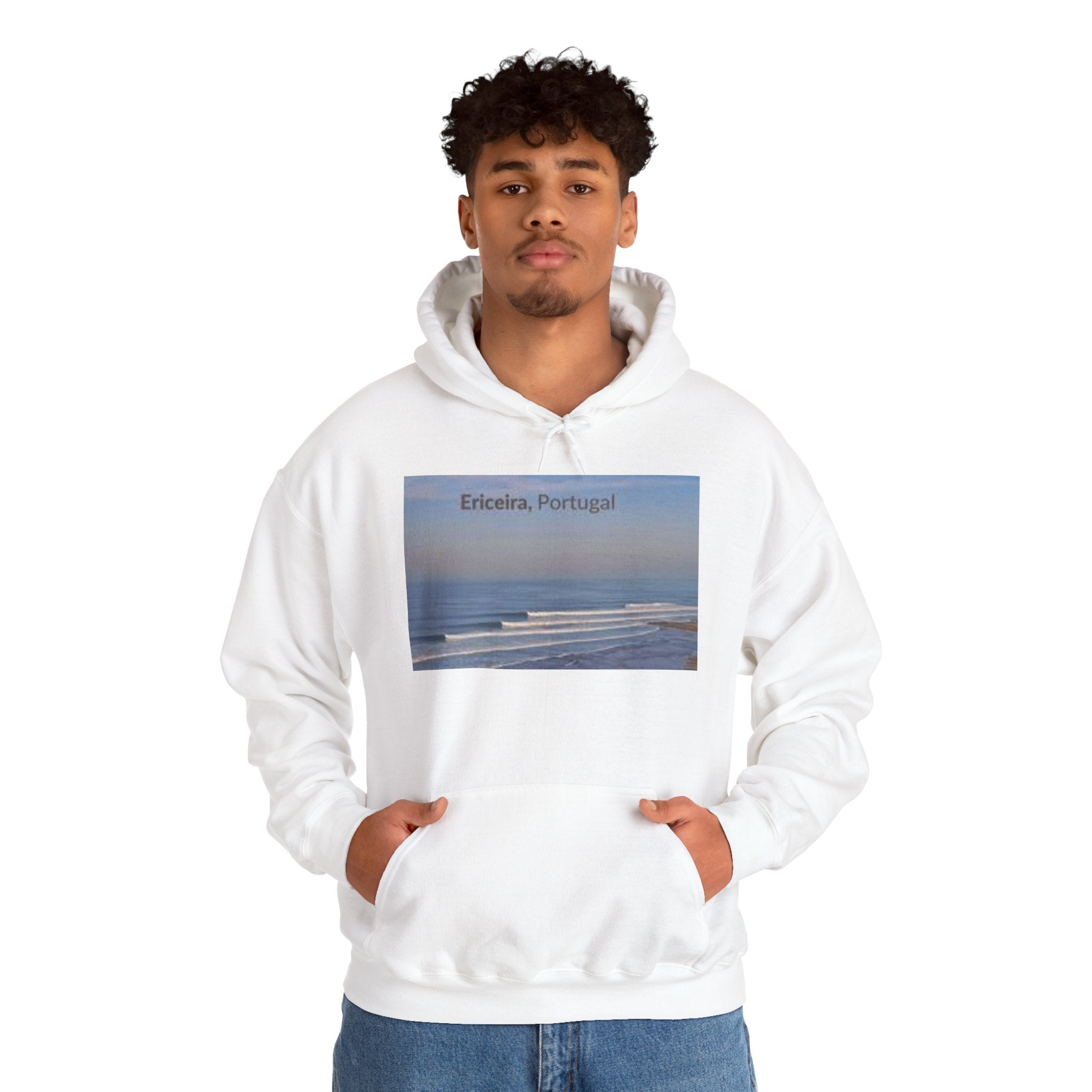 Sweat à capuche Ericeira Portugal, parfait pour les cadeaux, les vêtements décontractés, les passionnés de voyages, les vêtements uniques
