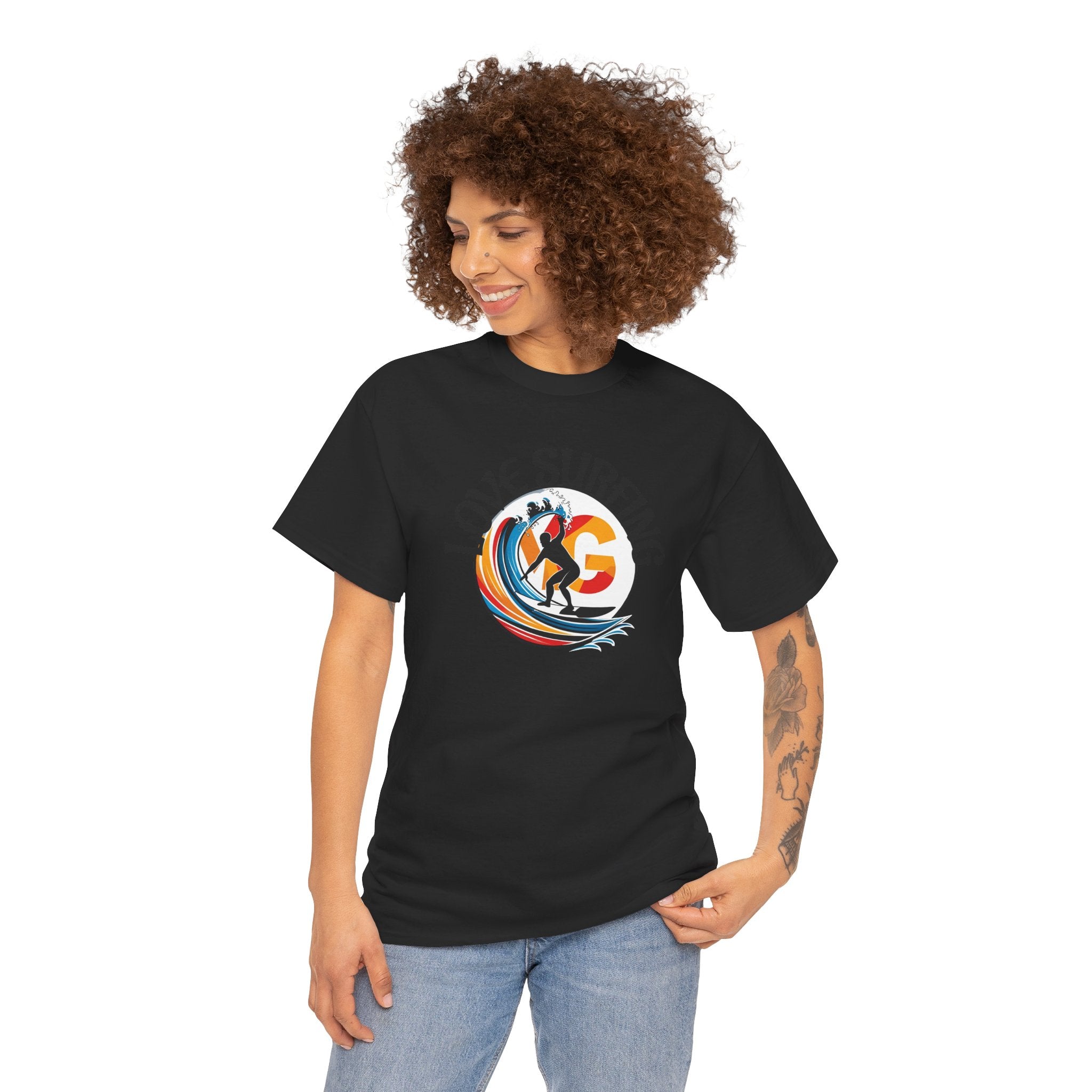 T-shirt unisexe Love Surfing