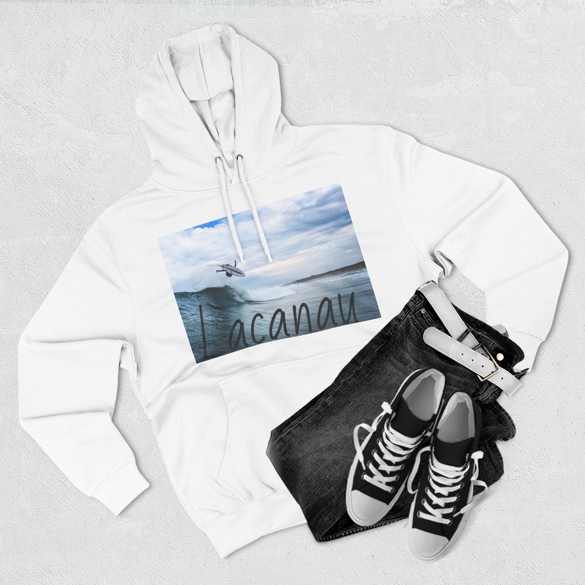 Sweat à capuche unisexe Lacanau