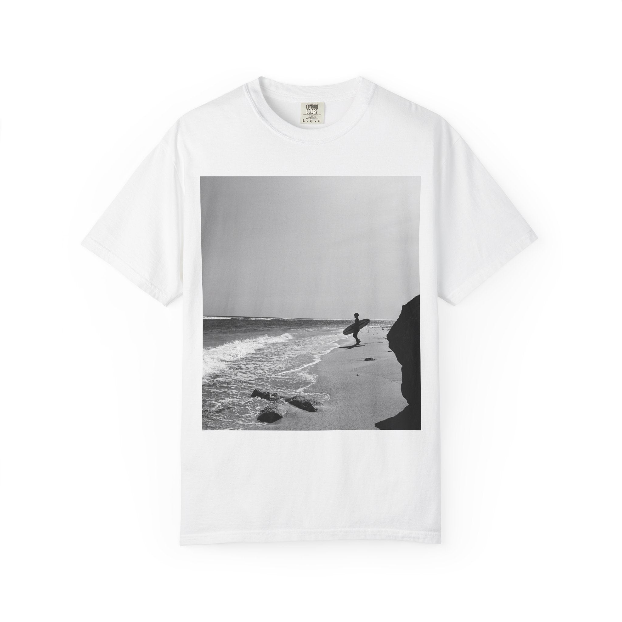 T-shirt unisexe Vintage Beach Vibes - Parfait pour les amateurs de surf, sorties décontractées, cadeau pour lui/elle, vêtements d'été, t-shirt graphique élégant