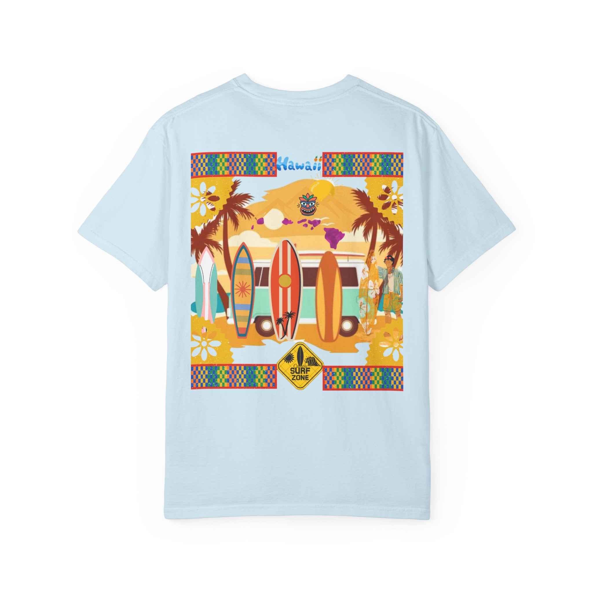 T-shirt unisexe teint en vêtement