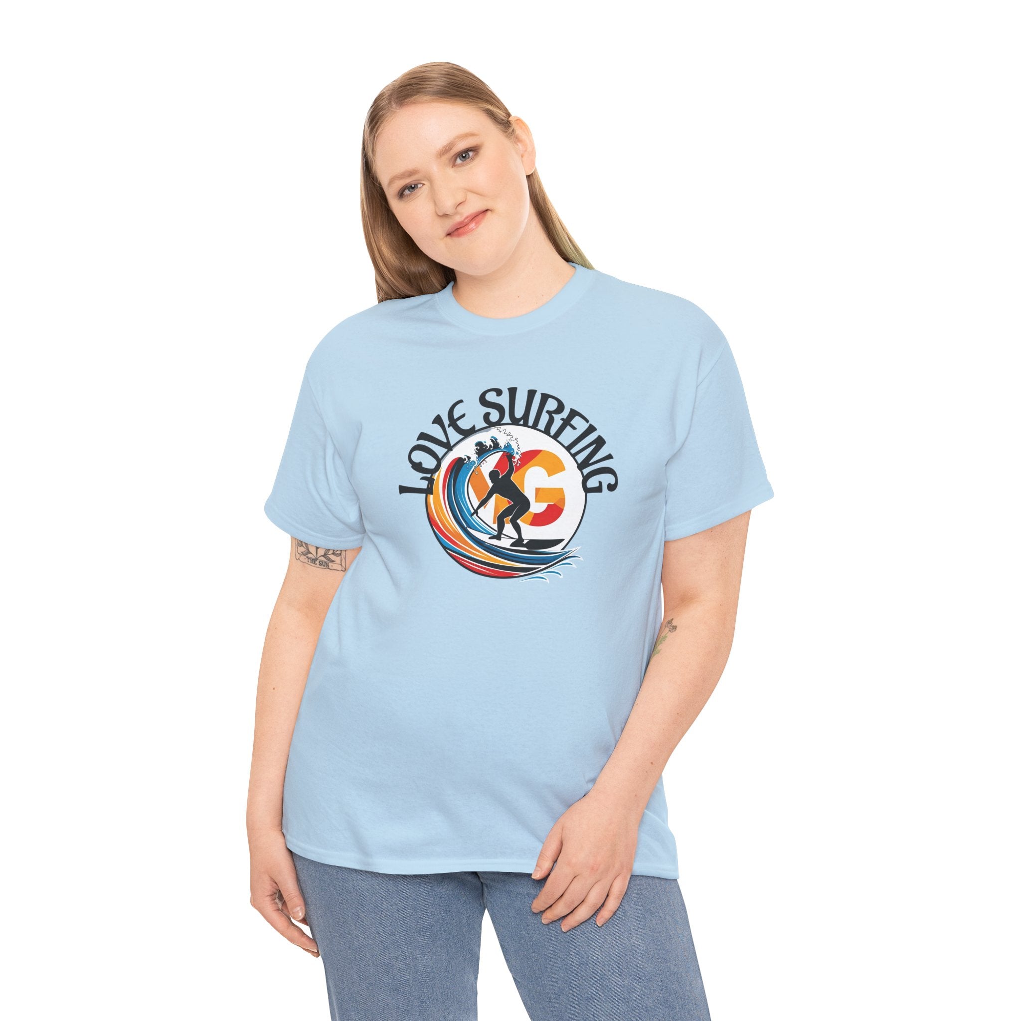 T-shirt unisexe Love Surfing