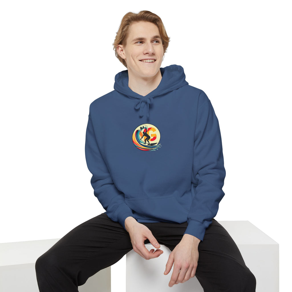 Sweat à capuche unisexe Surf Art