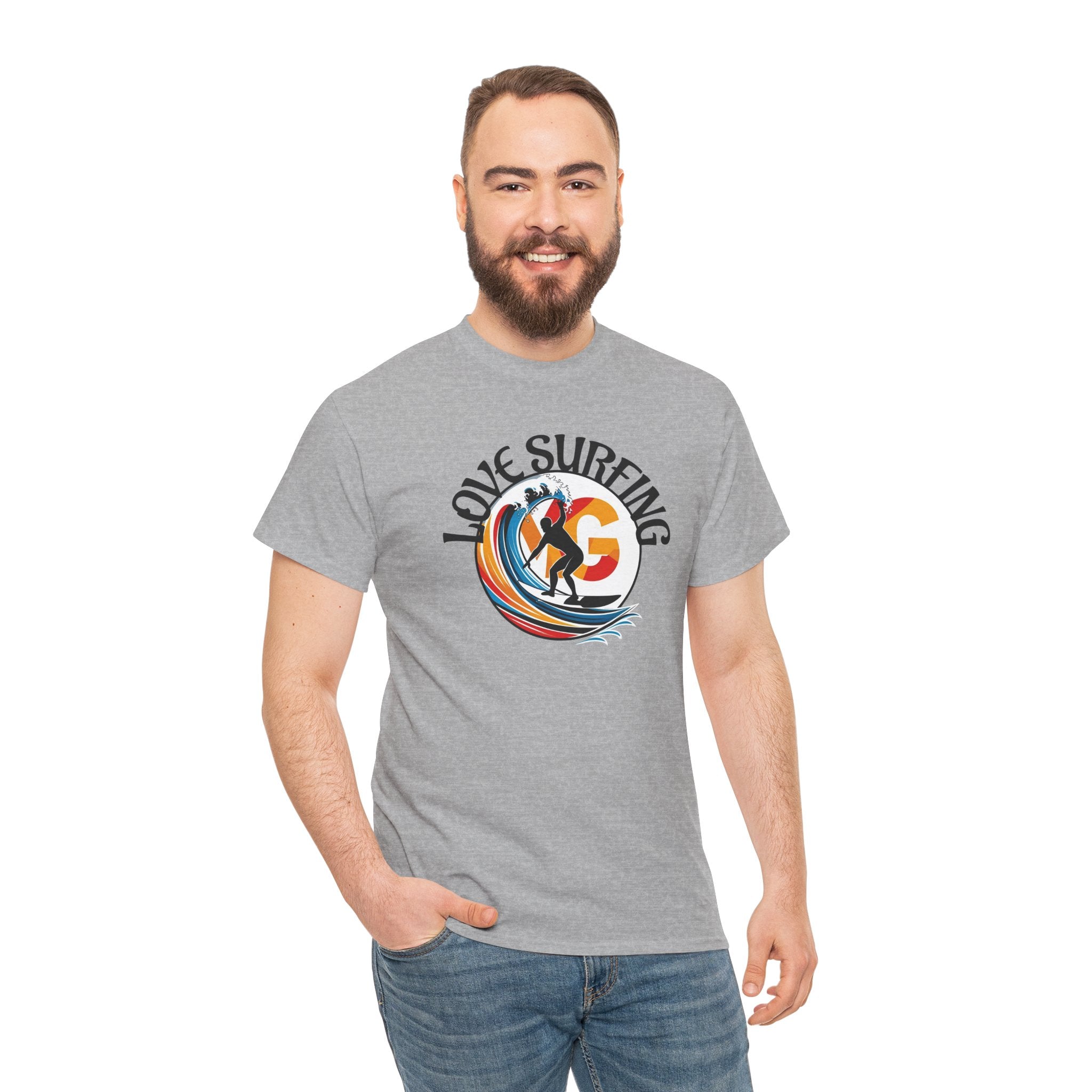 T-shirt unisexe Love Surfing
