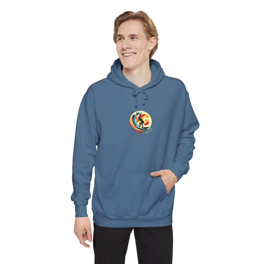 Sweat à capuche unisexe Surf Art