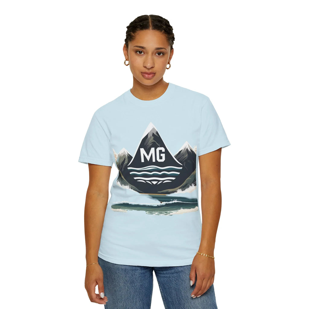 T-shirt unisexe Montagne et Mer