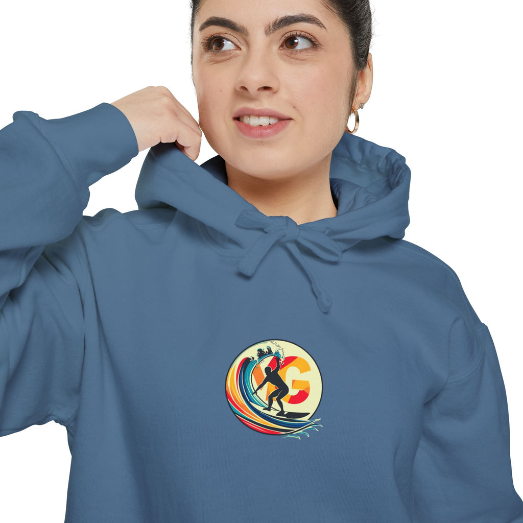 Sweat à capuche unisexe Surf Art