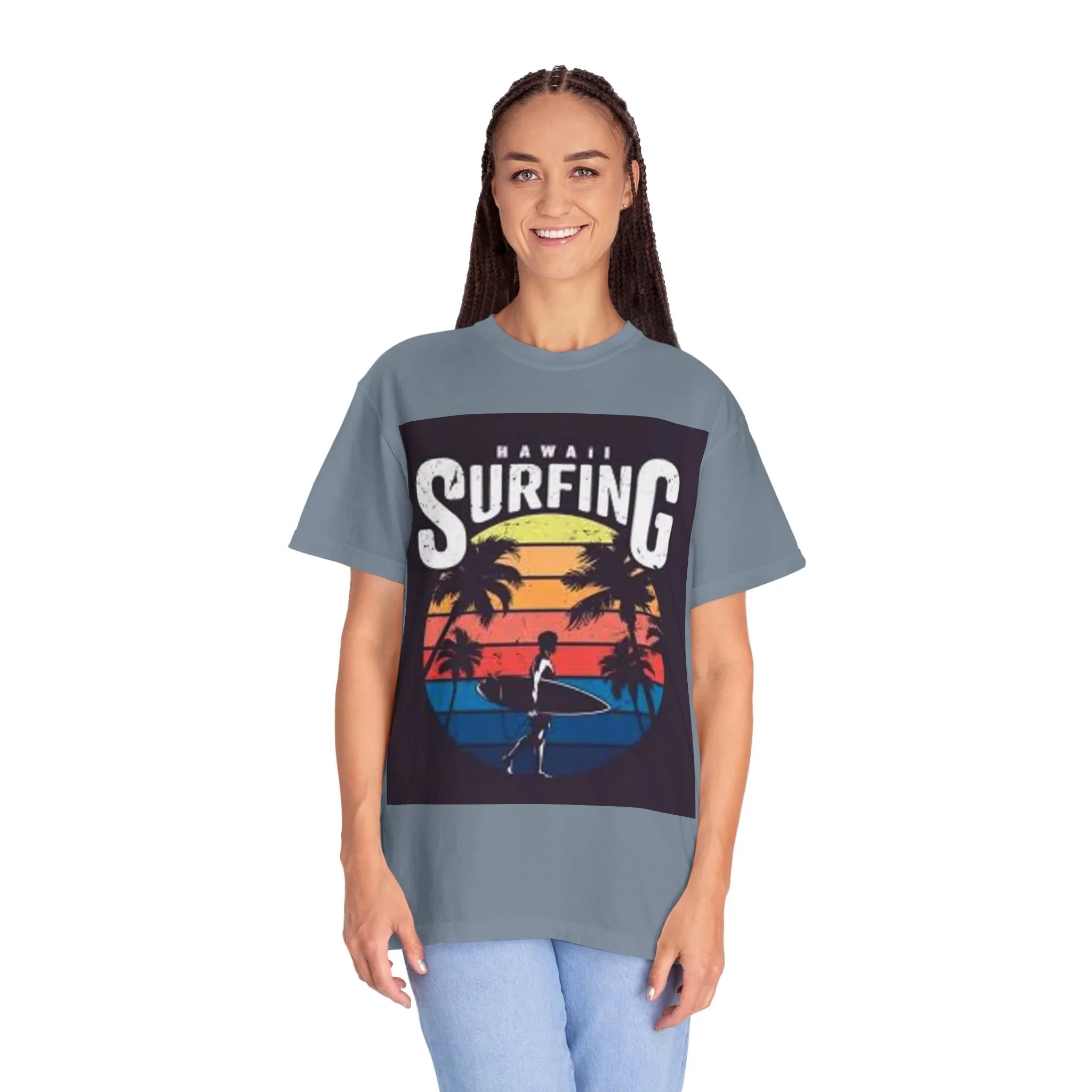 T-shirt unisexe Surfing Hawaii