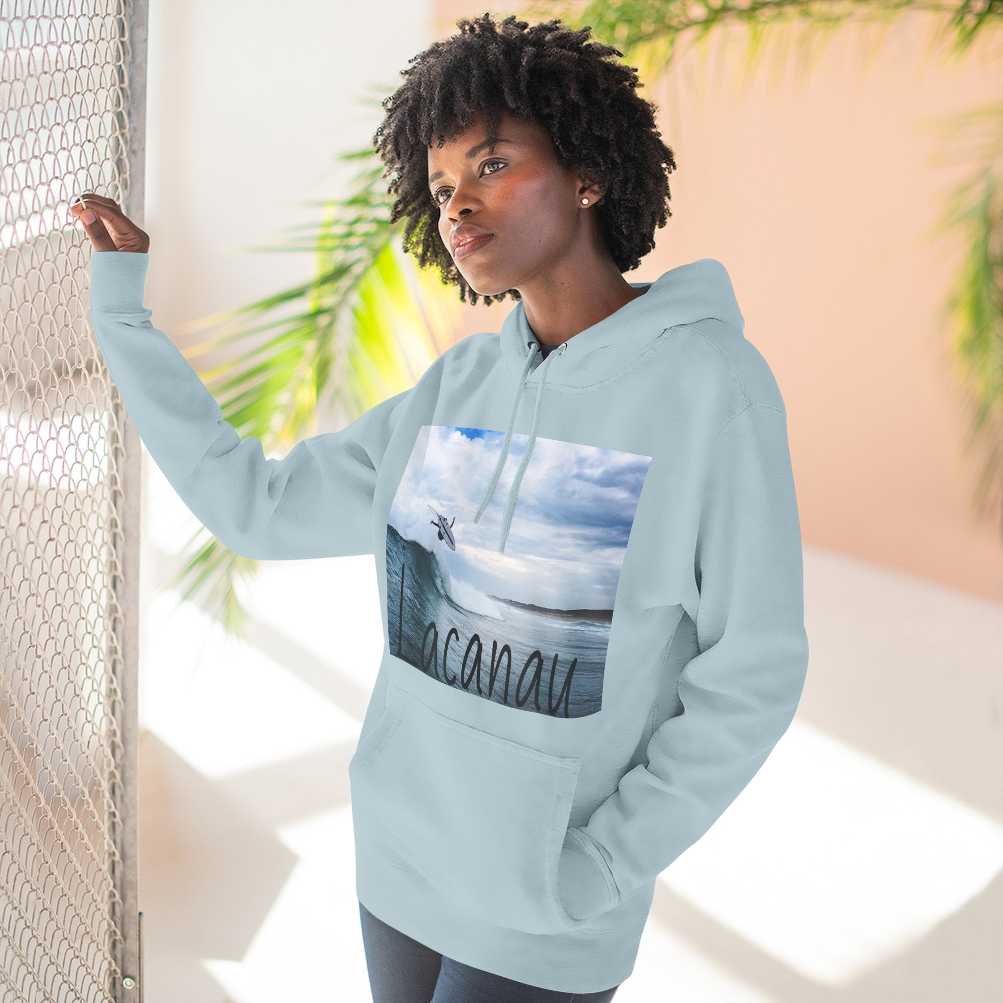 Sweat à capuche unisexe Lacanau