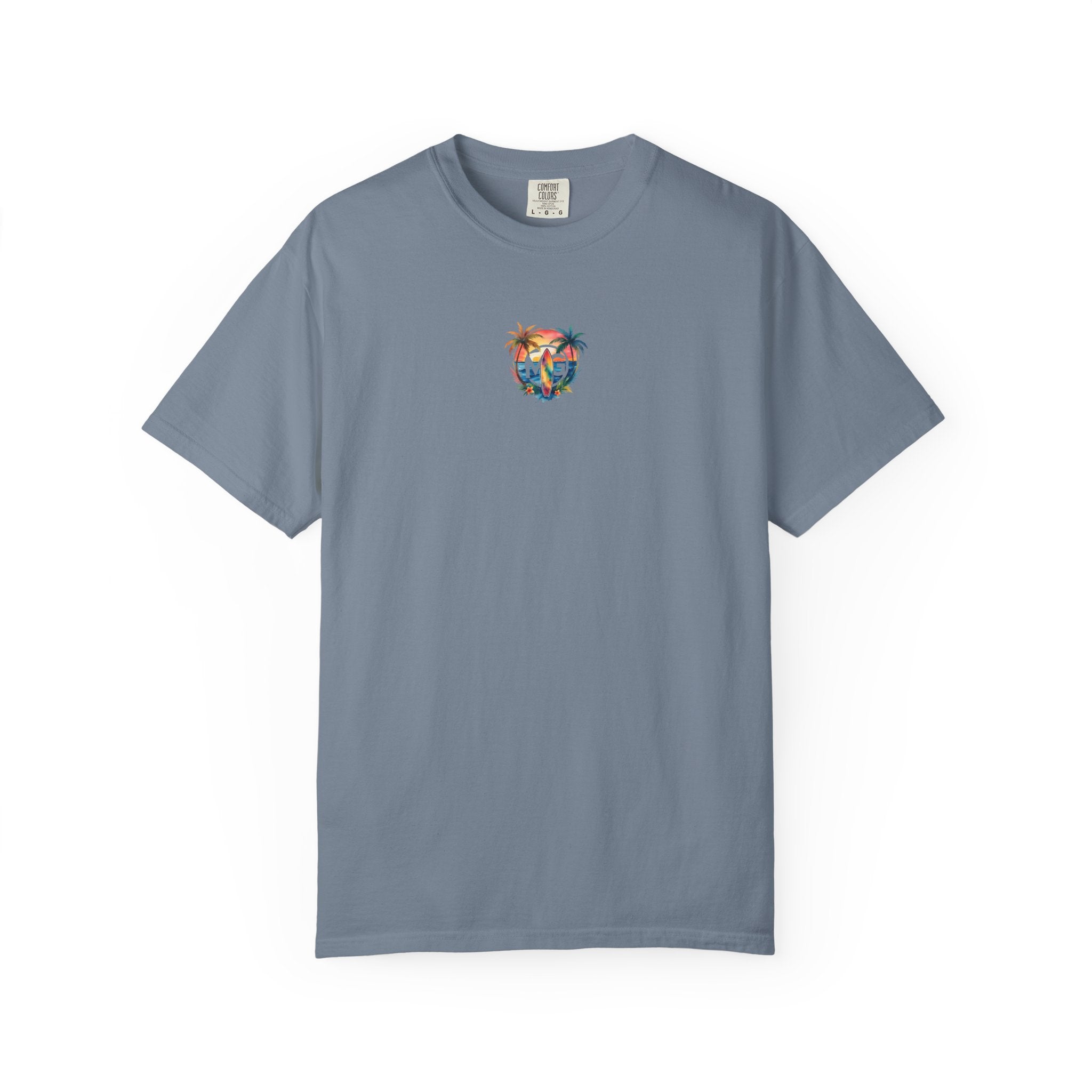 T-shirt unisexe teint en vêtement