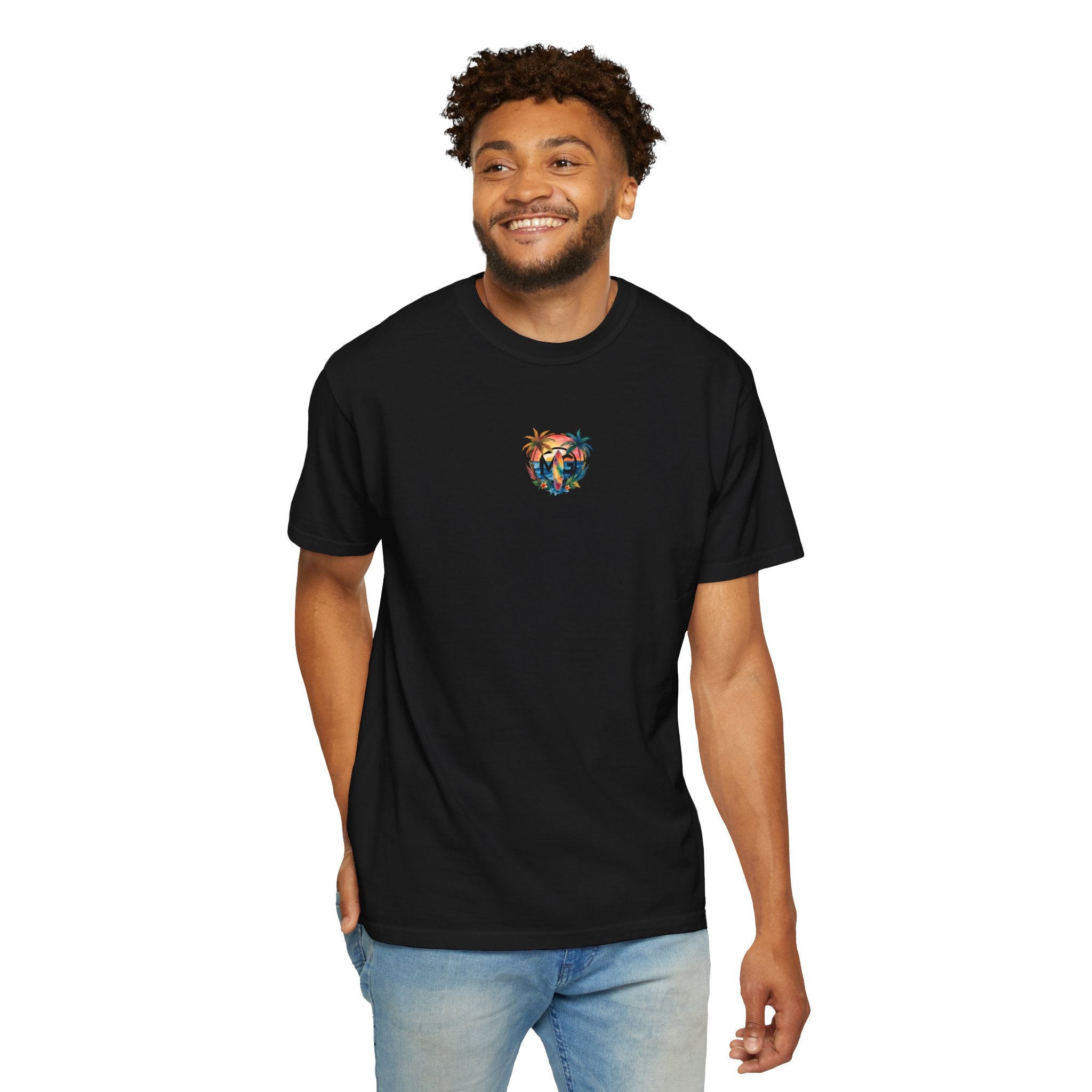 T-shirt unisexe teint en vêtement