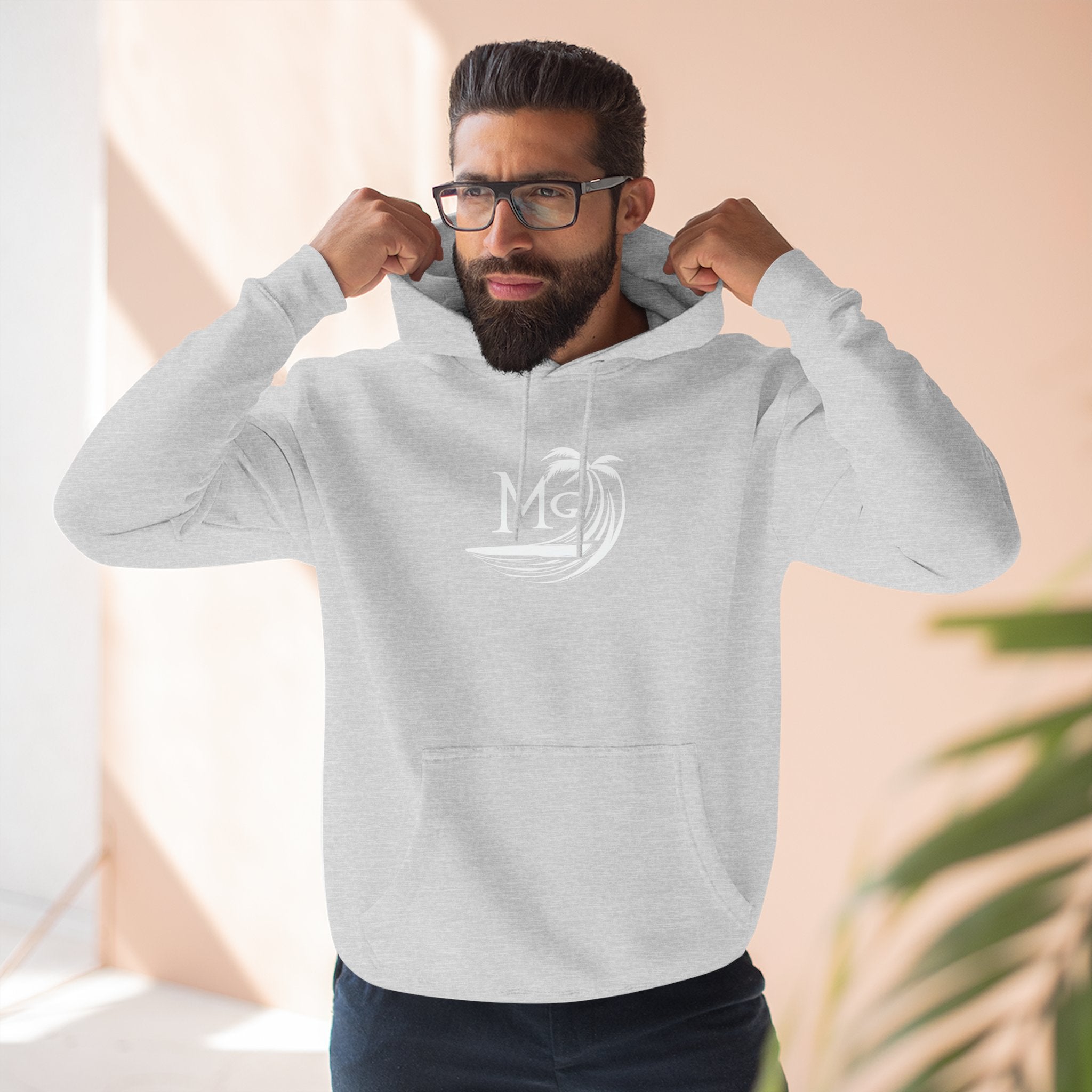 Sweat à capuche unisexe MG