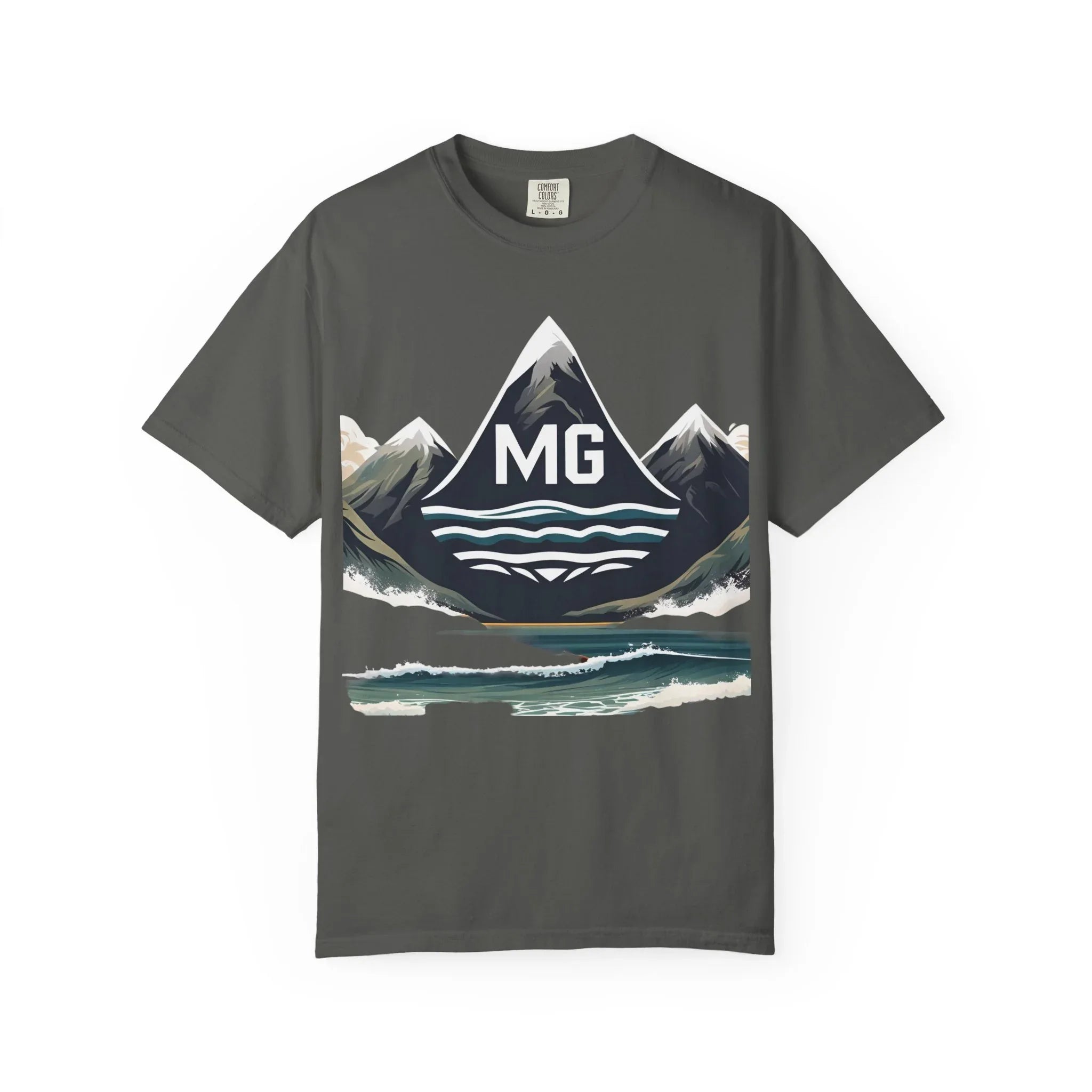 T-shirt unisexe Montagne et Mer