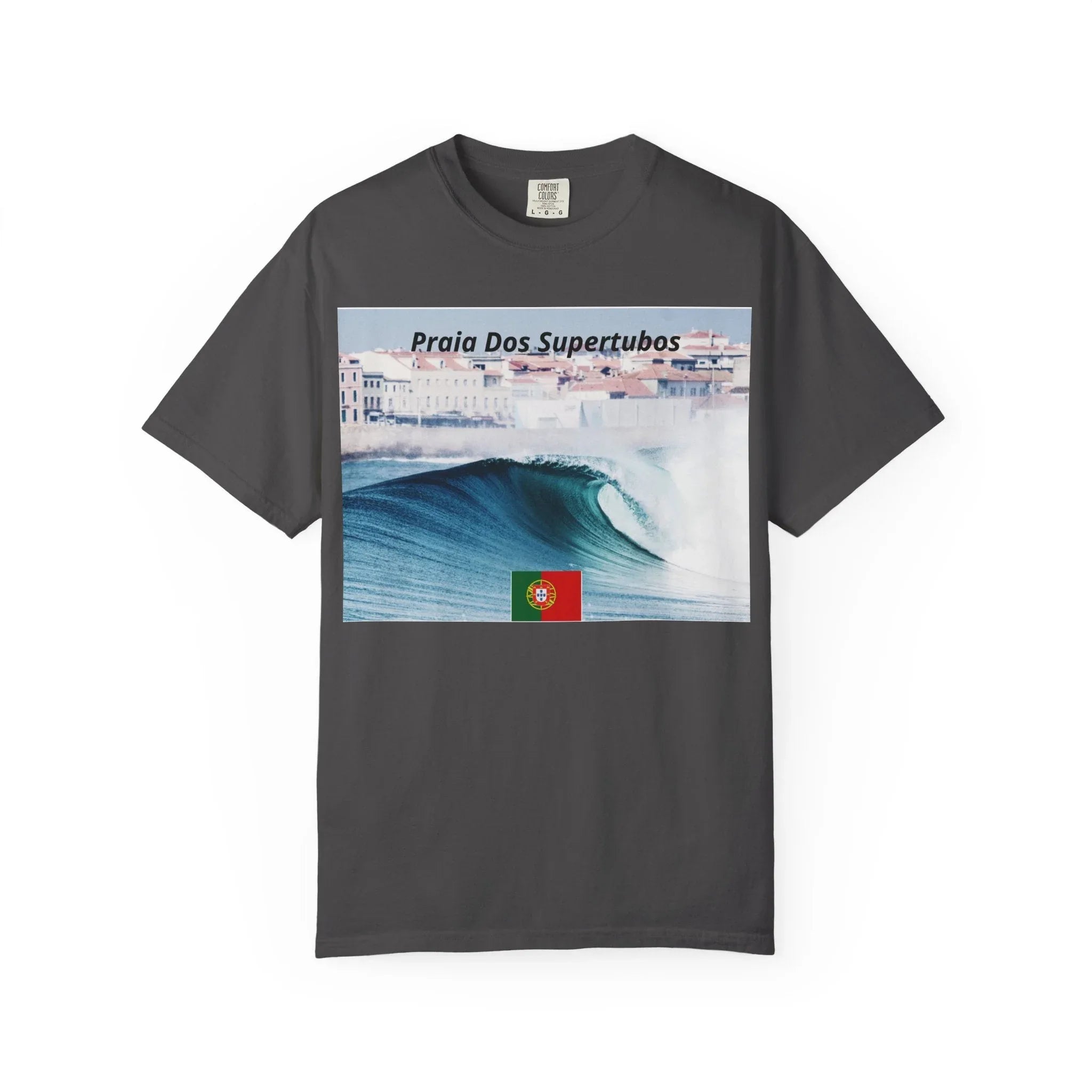 T-Shirt Surf Vibes Unisex - Praia Dos Supertubos Design Printify