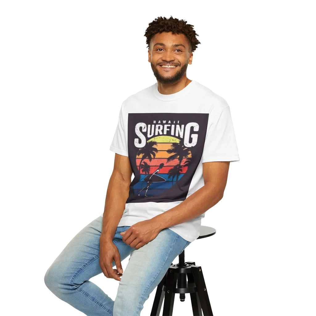 T-shirt unisexe Surfing Hawaii