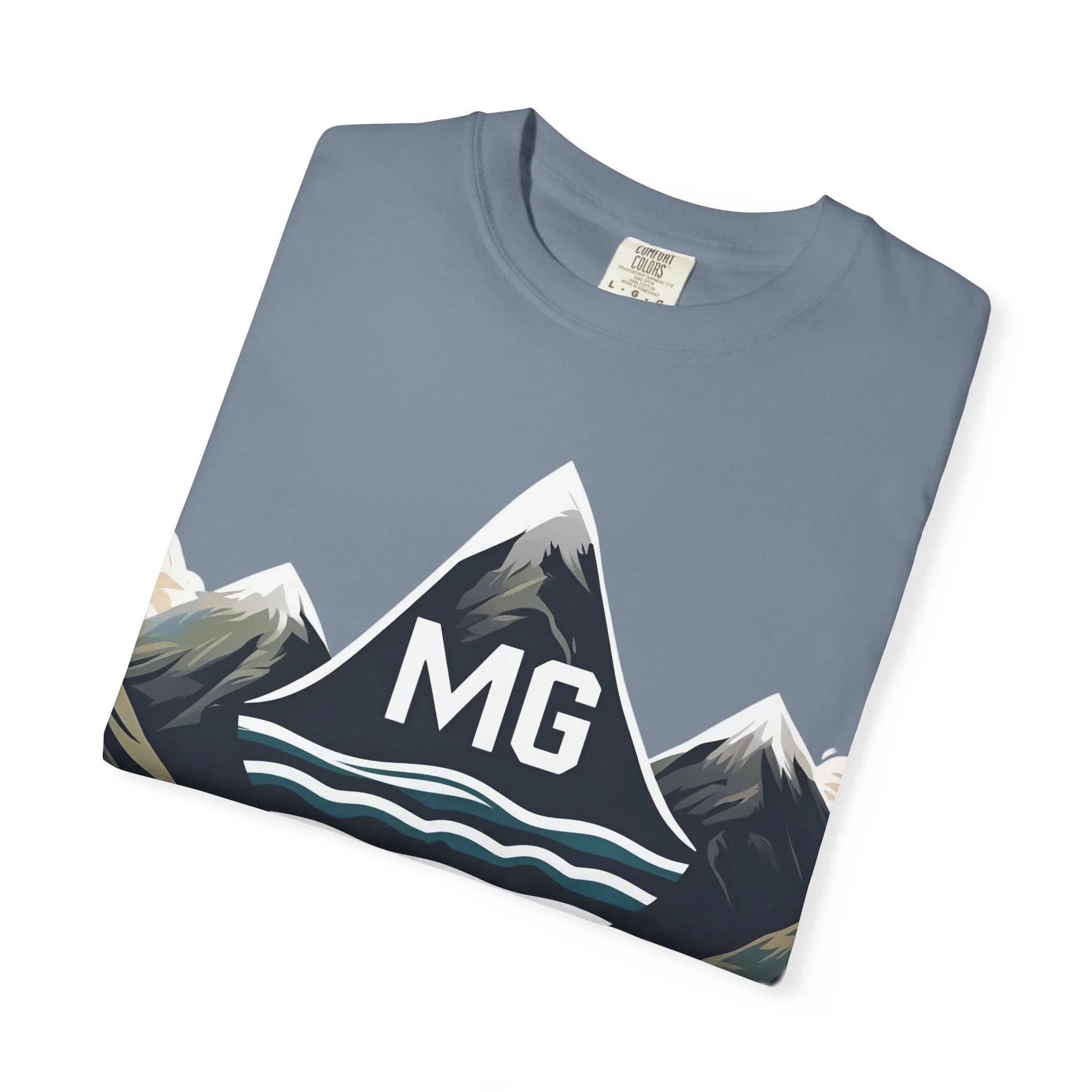 T-shirt unisexe Montagne et Mer