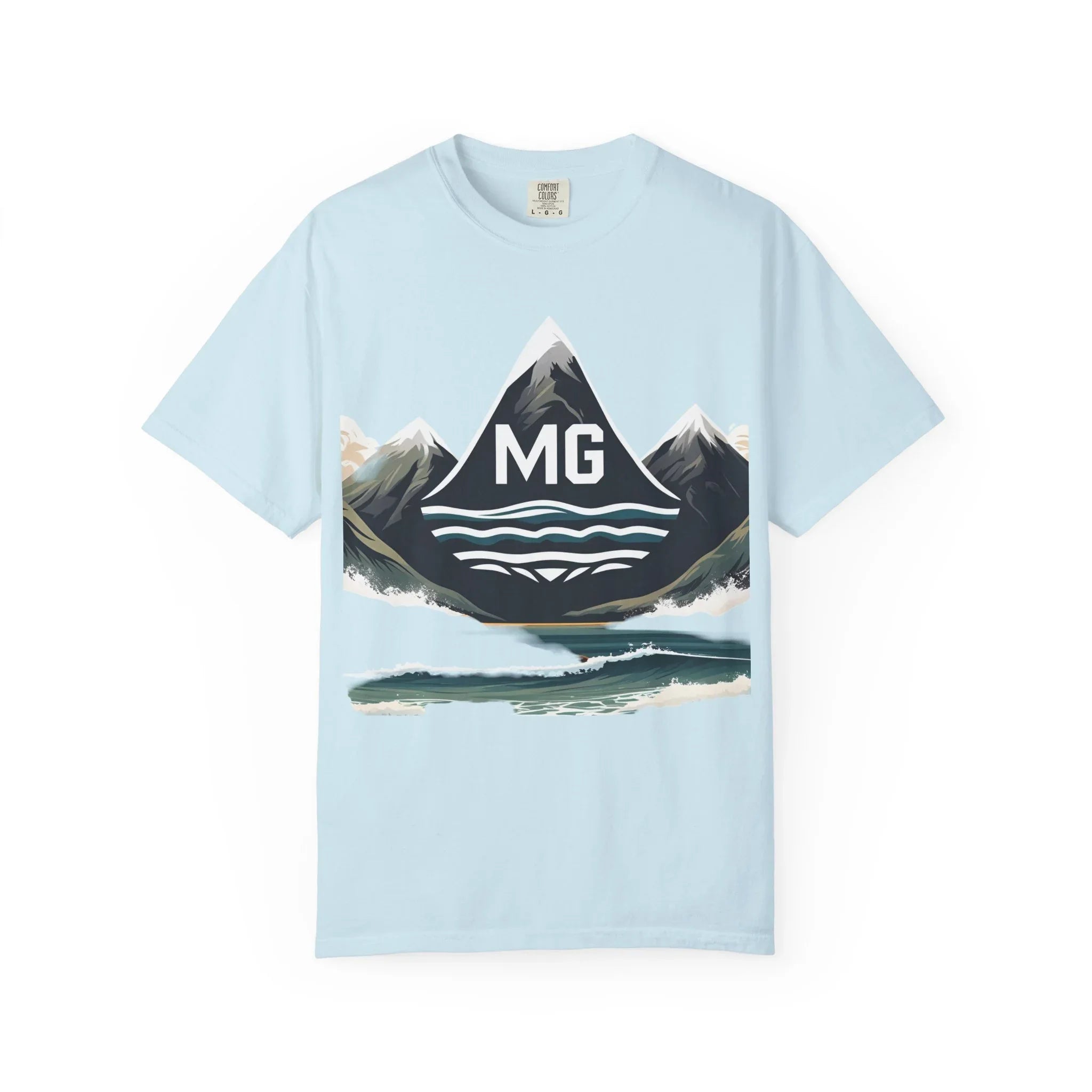 T-shirt unisexe Montagne et Mer
