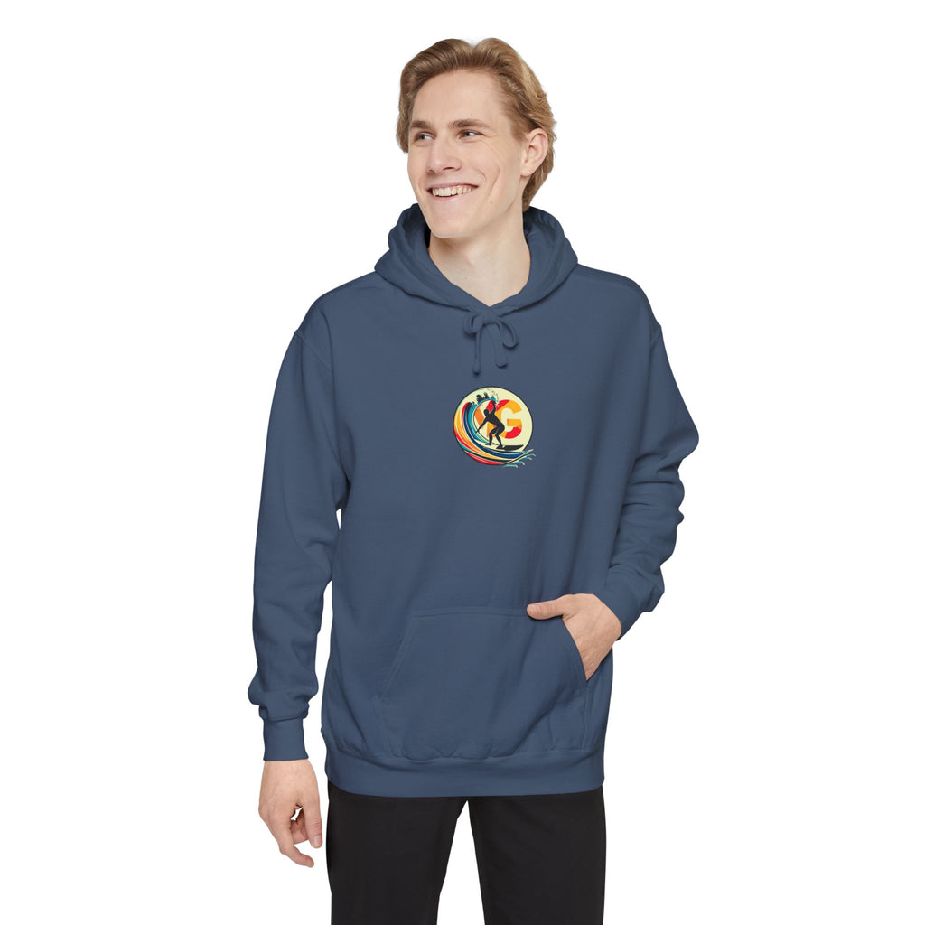 Sweat à capuche unisexe Surf Art