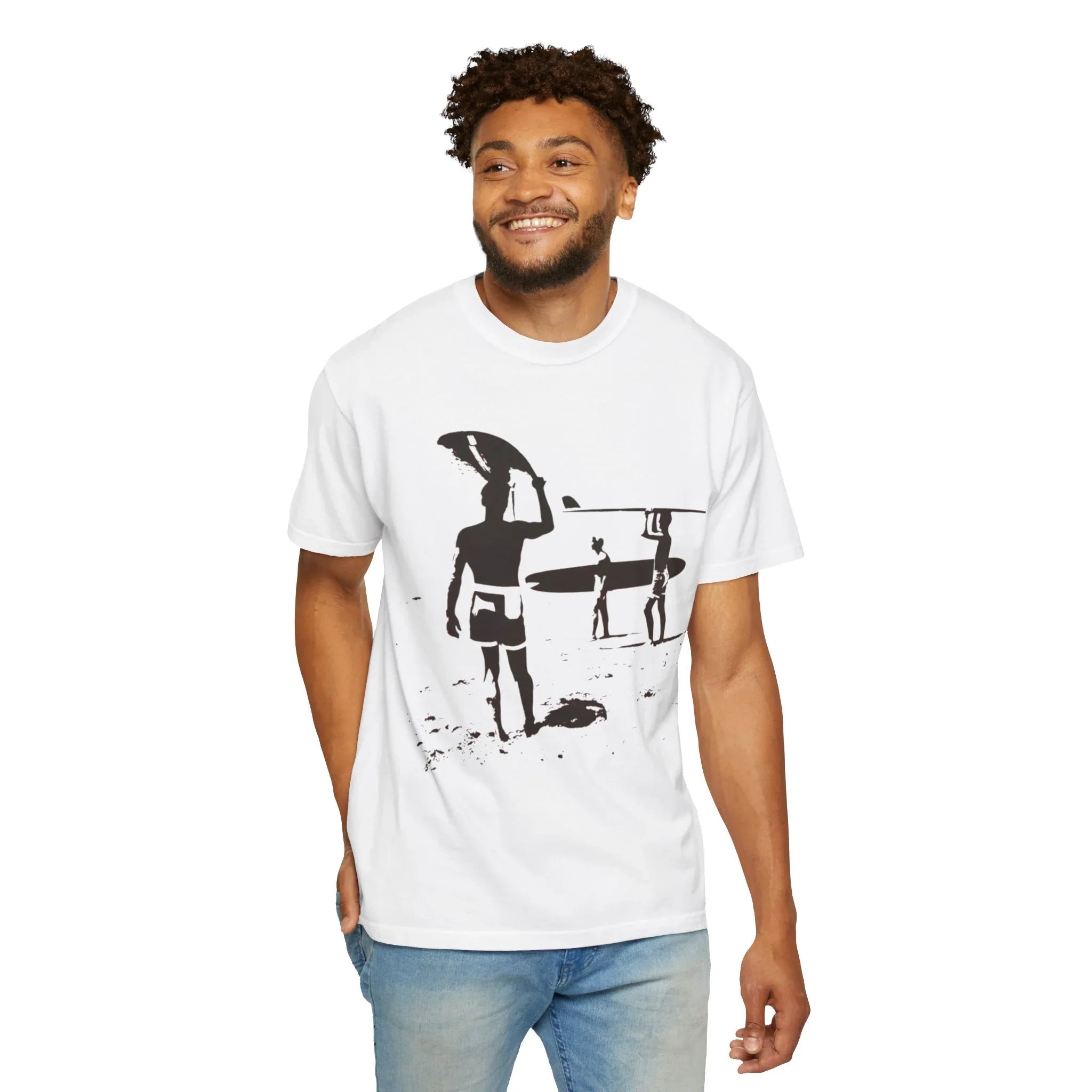 T-shirt unisexe graphique Surfing