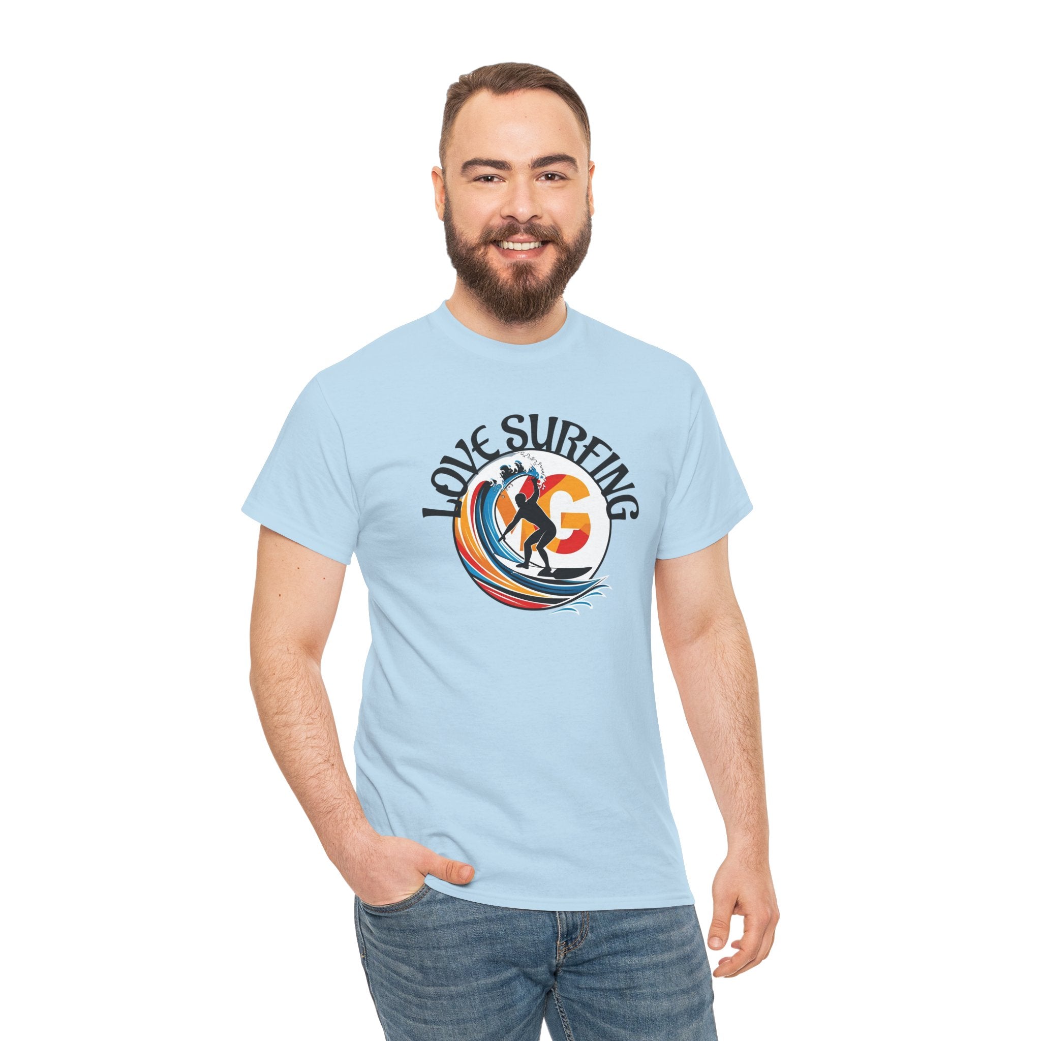 T-shirt unisexe Love Surfing