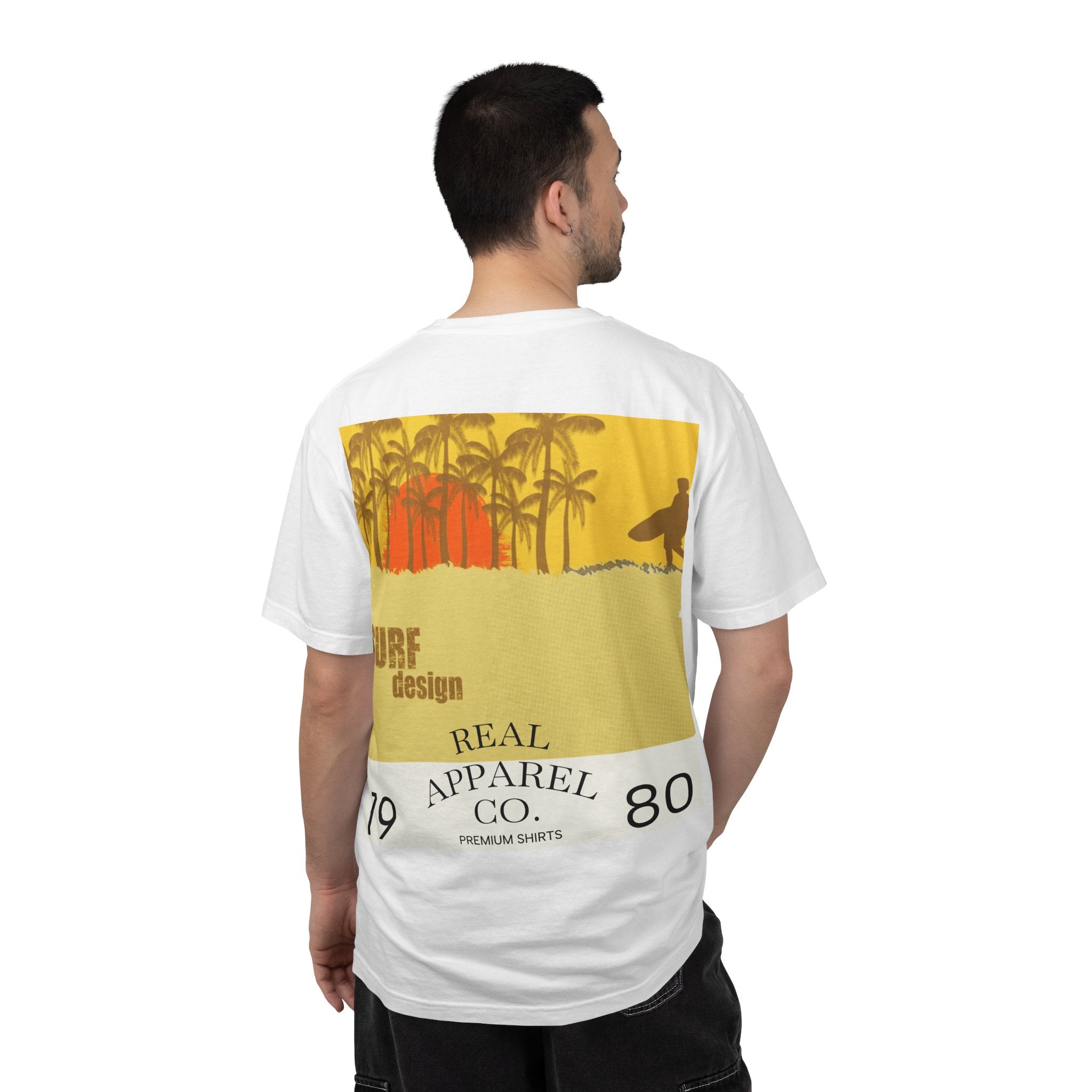 T-shirt unisexe Surf Retro,