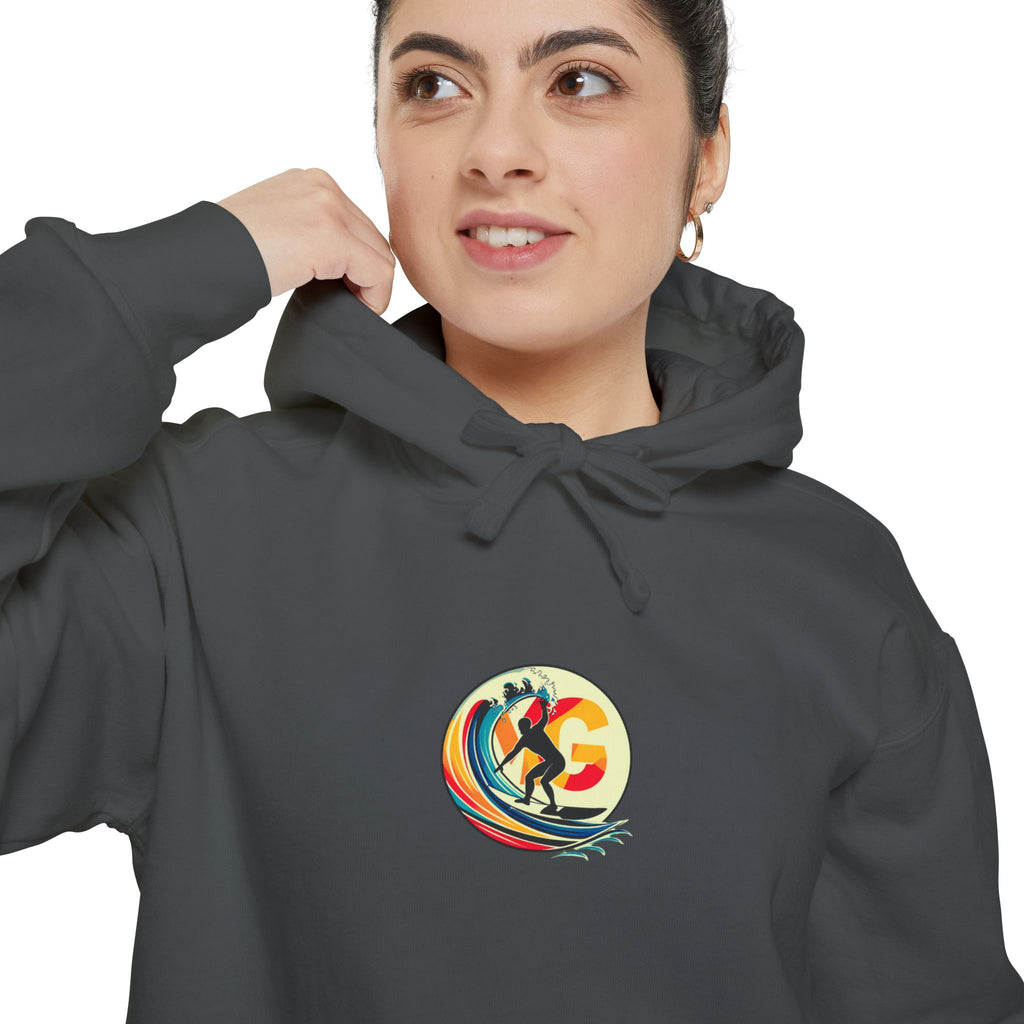 Sweat à capuche unisexe Surf Art