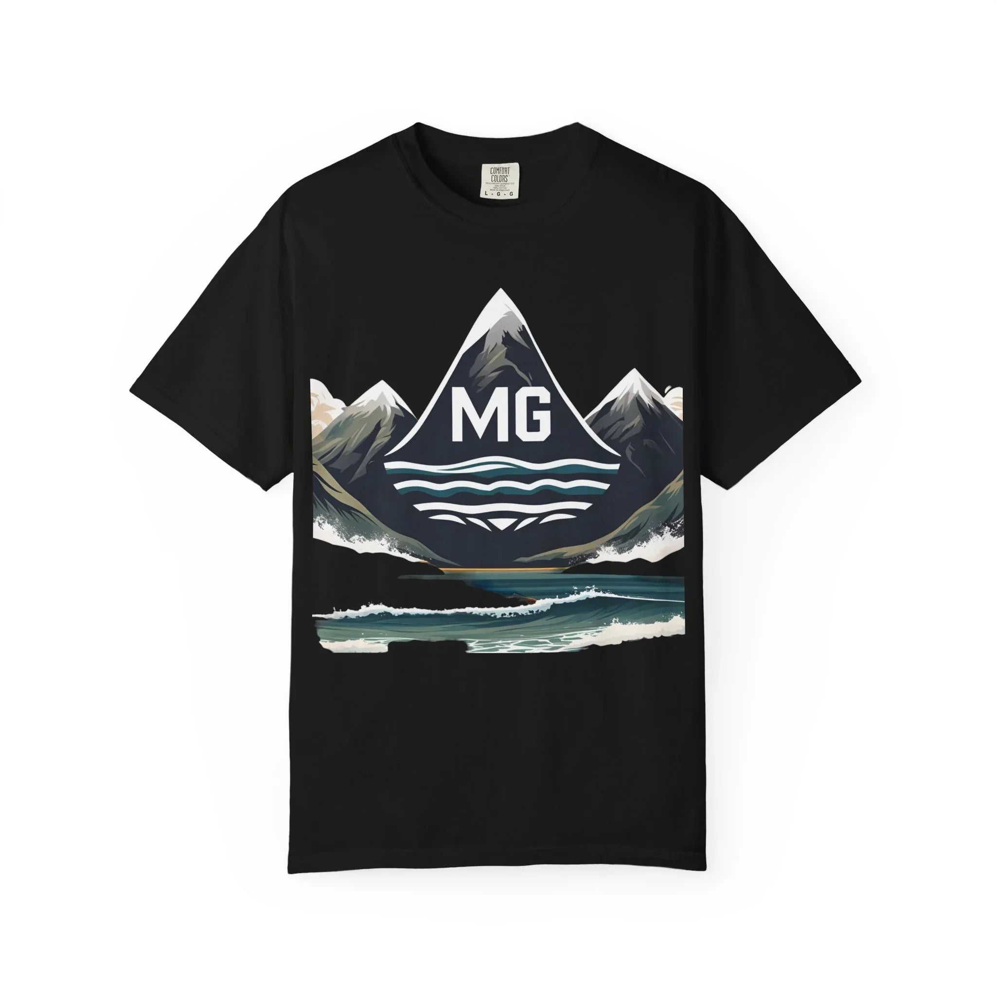 T-shirt unisexe Montagne et Mer