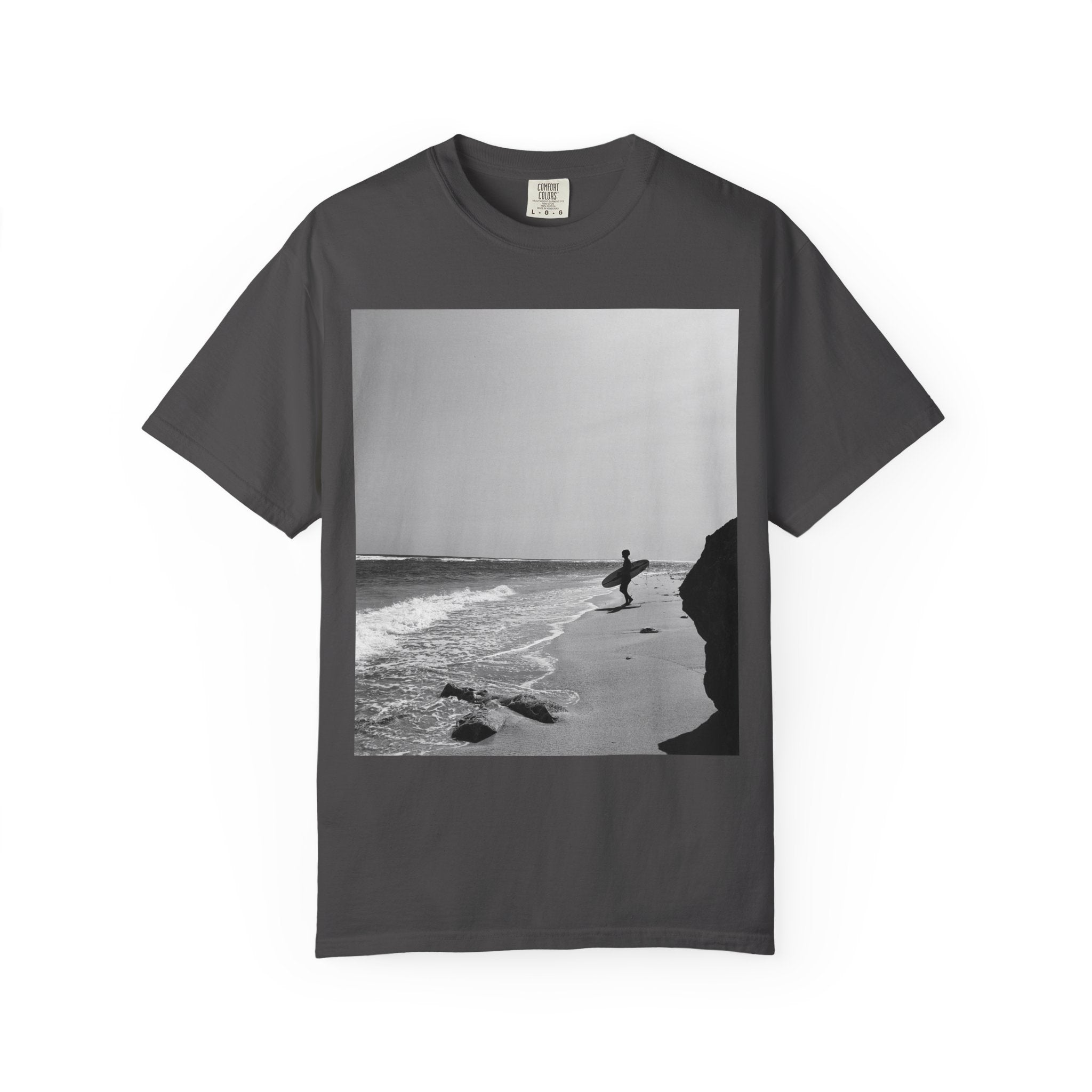T-shirt unisexe Vintage Beach Vibes - Parfait pour les amateurs de surf, sorties décontractées, cadeau pour lui/elle, vêtements d'été, t-shirt graphique élégant