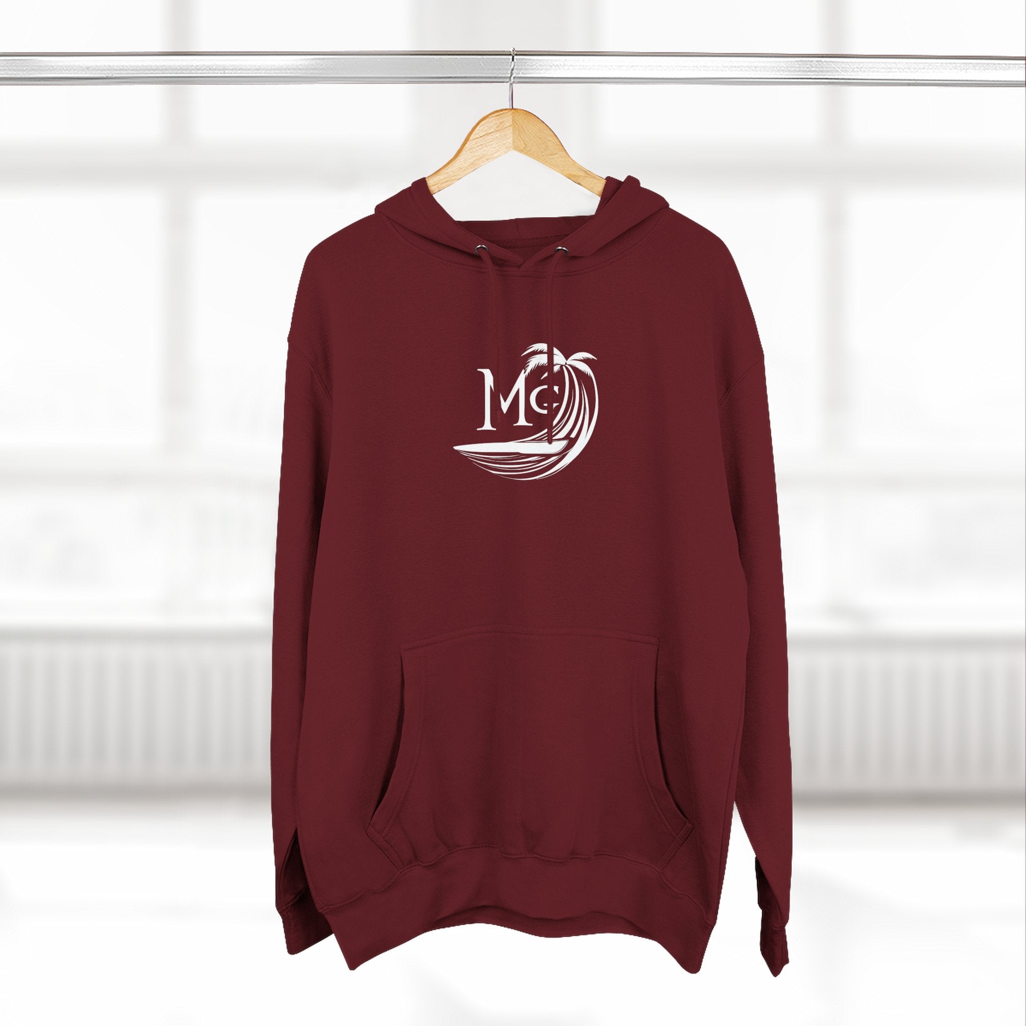 Sweat à capuche unisexe MG