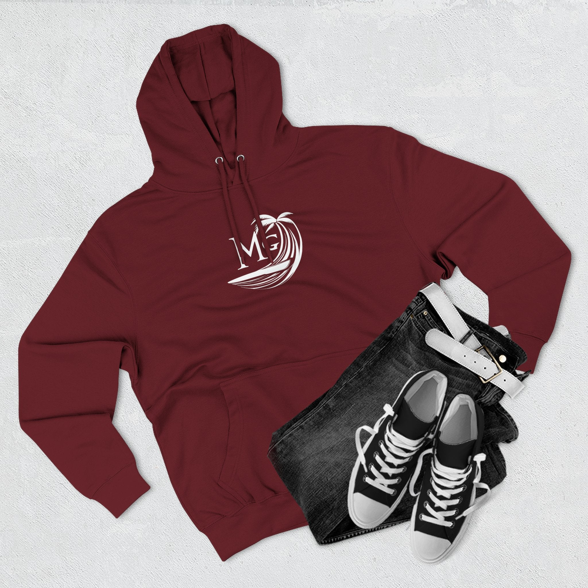 Sweat à capuche unisexe MG