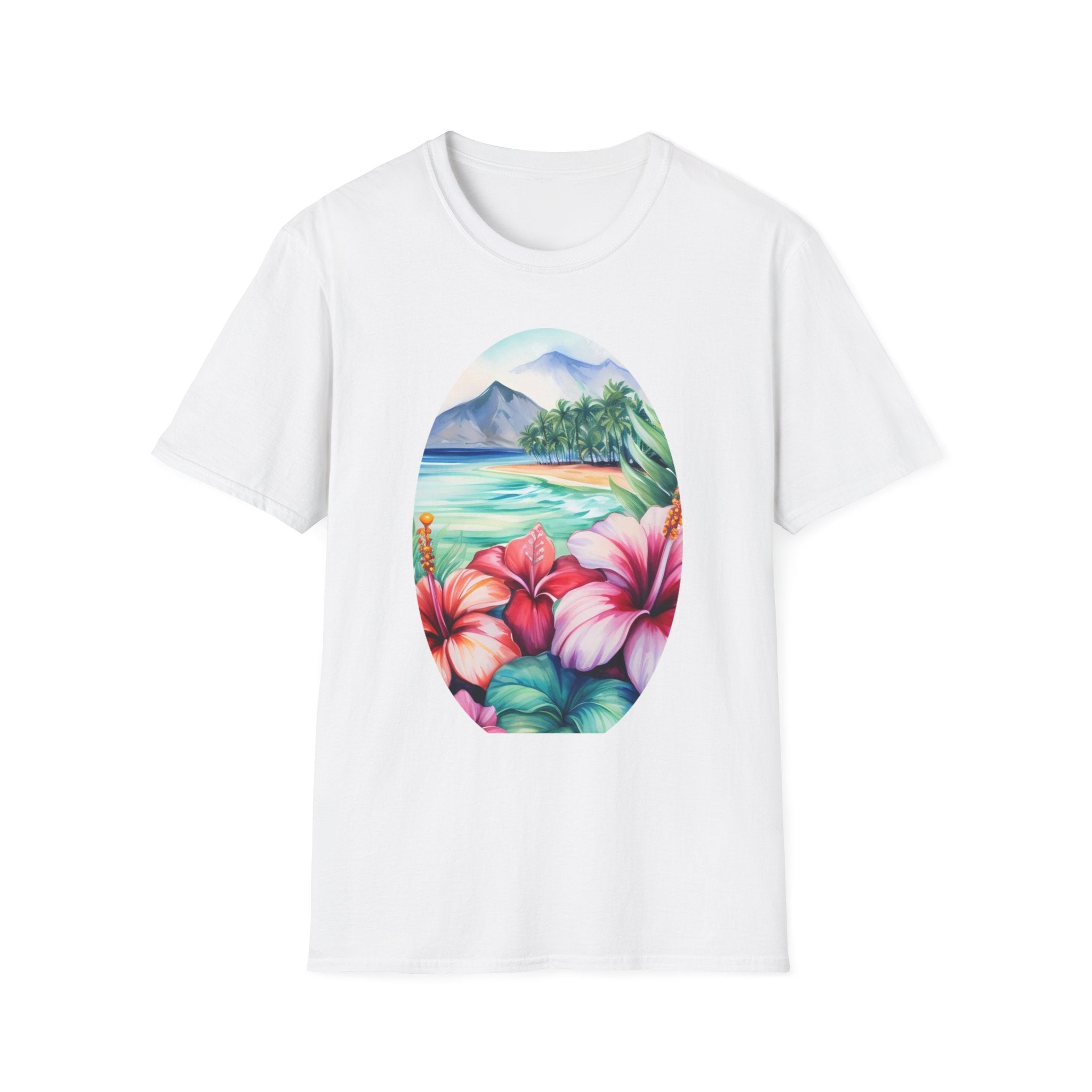 T-shirt unisexe flower