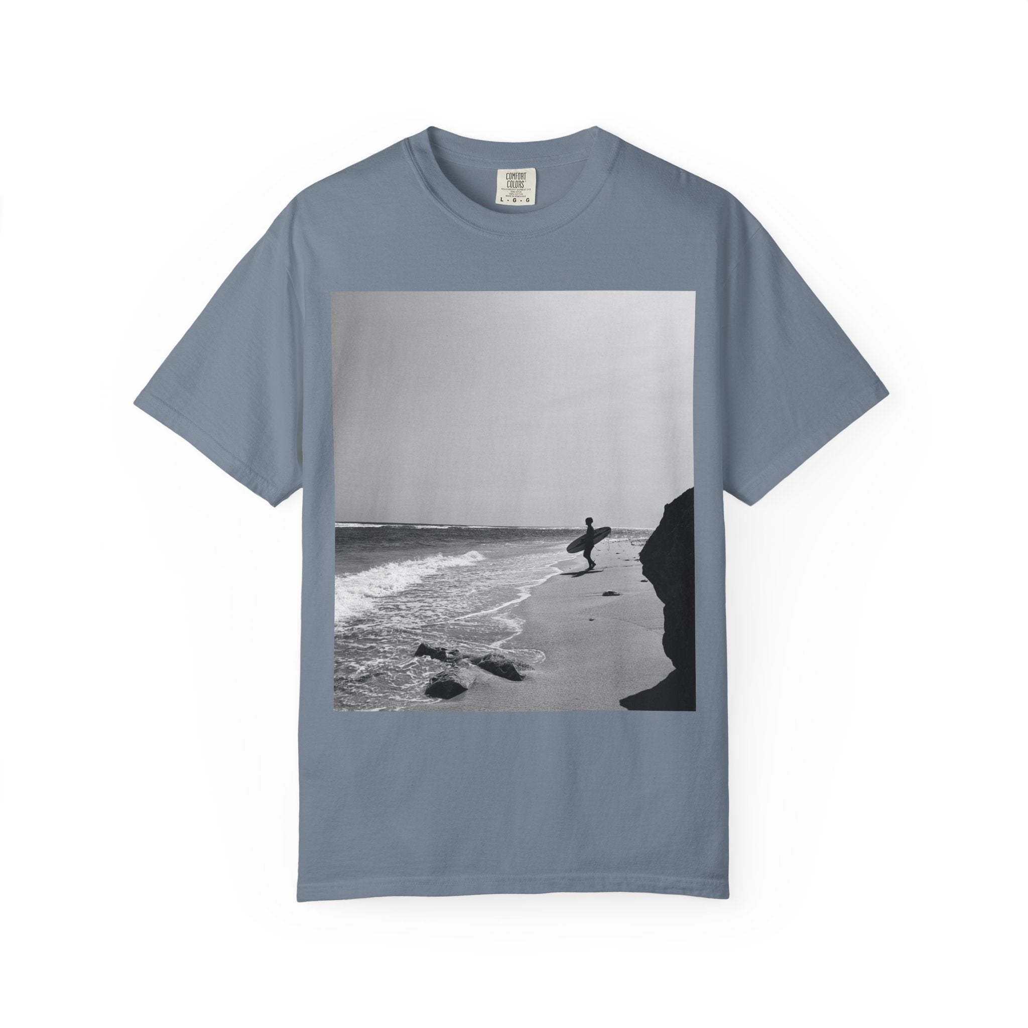T-shirt unisexe Vintage Beach Vibes - Parfait pour les amateurs de surf, sorties décontractées, cadeau pour lui/elle, vêtements d'été, t-shirt graphique élégant
