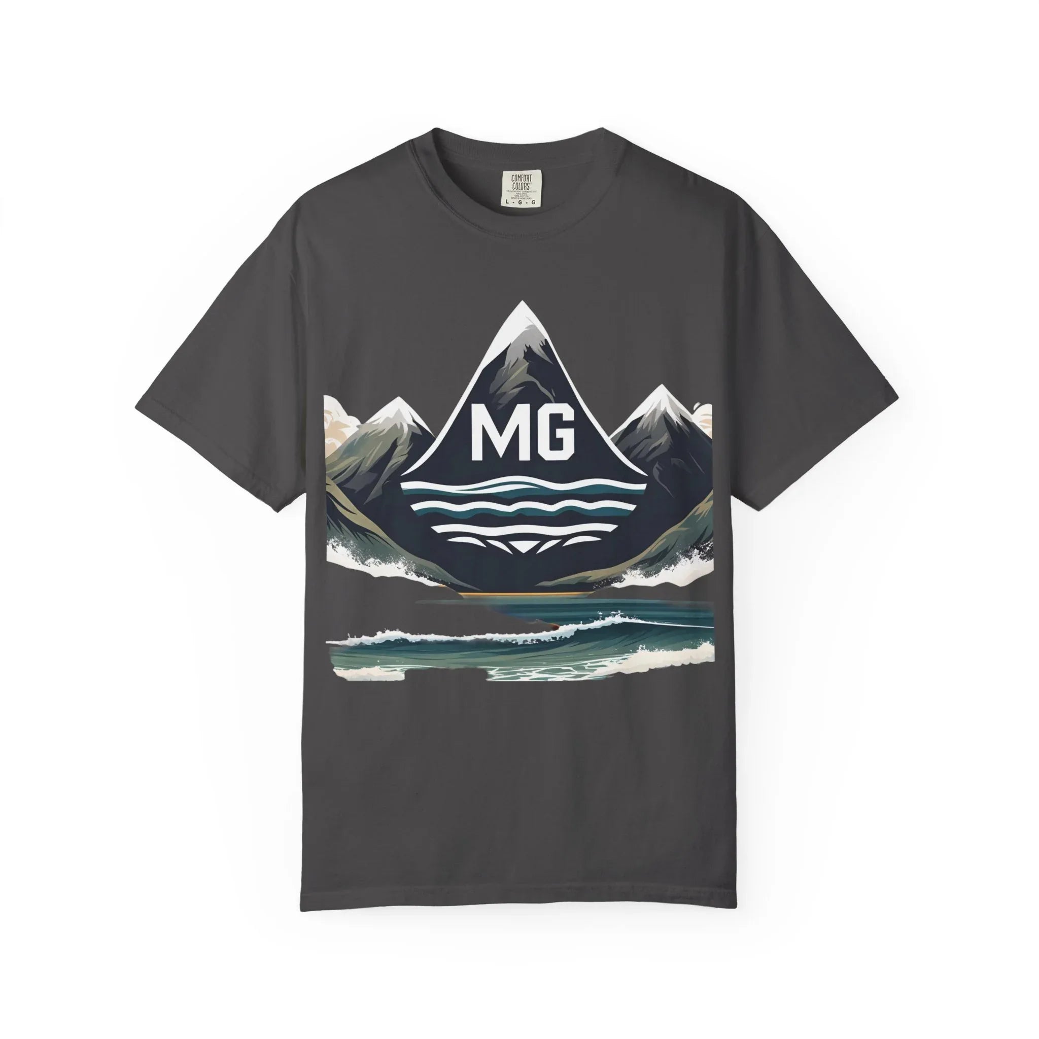 T-shirt unisexe Montagne et Mer