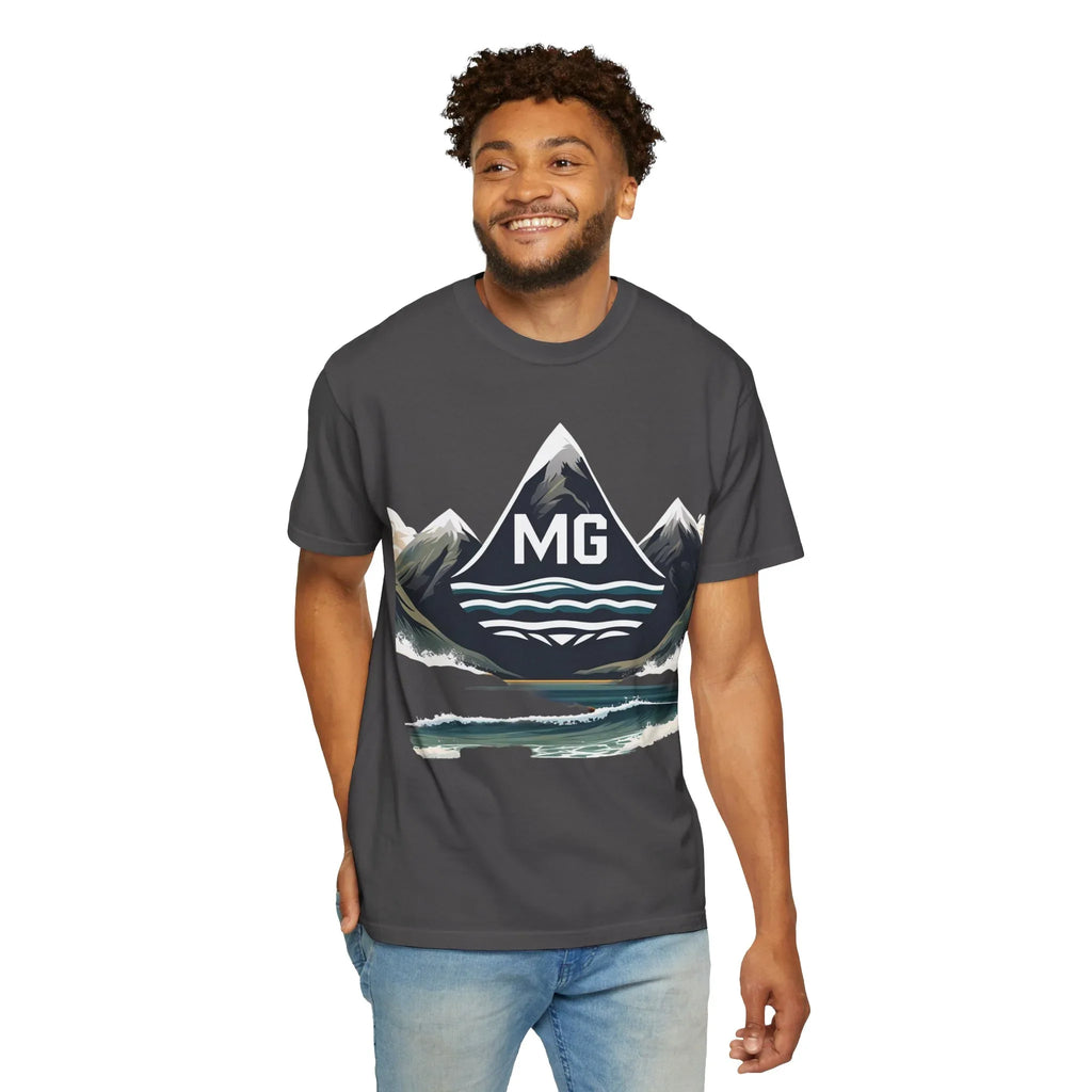 T-shirt unisexe Montagne et Mer
