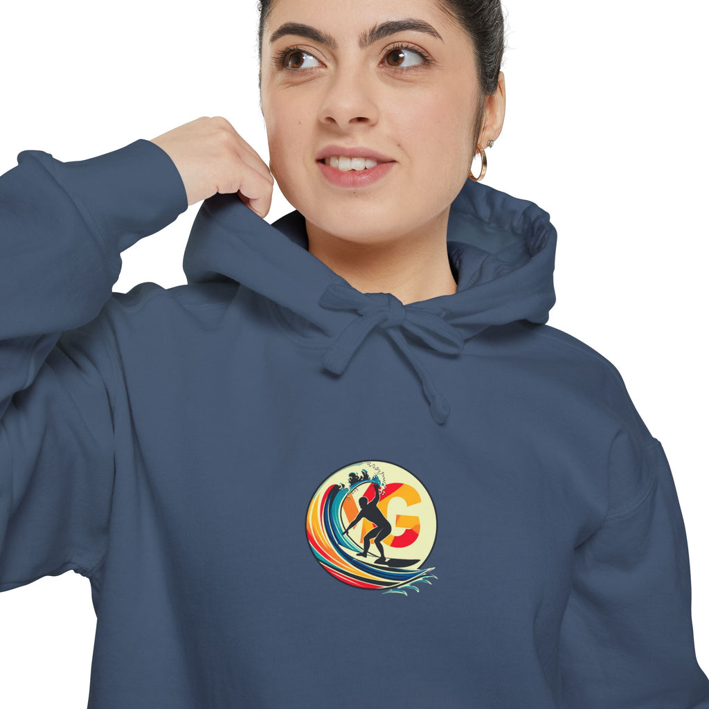 Sweat à capuche unisexe Surf Art