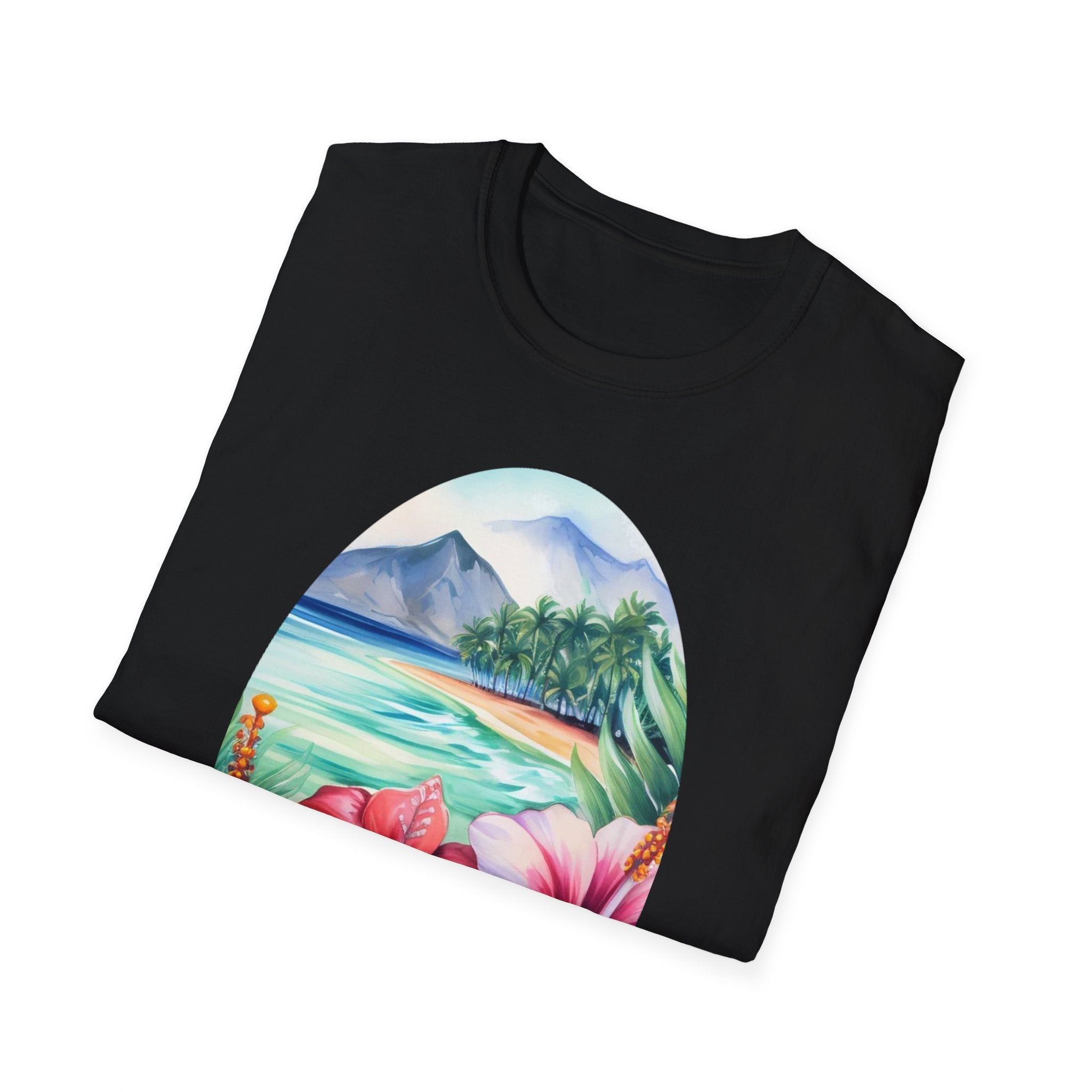 T-shirt unisexe flower