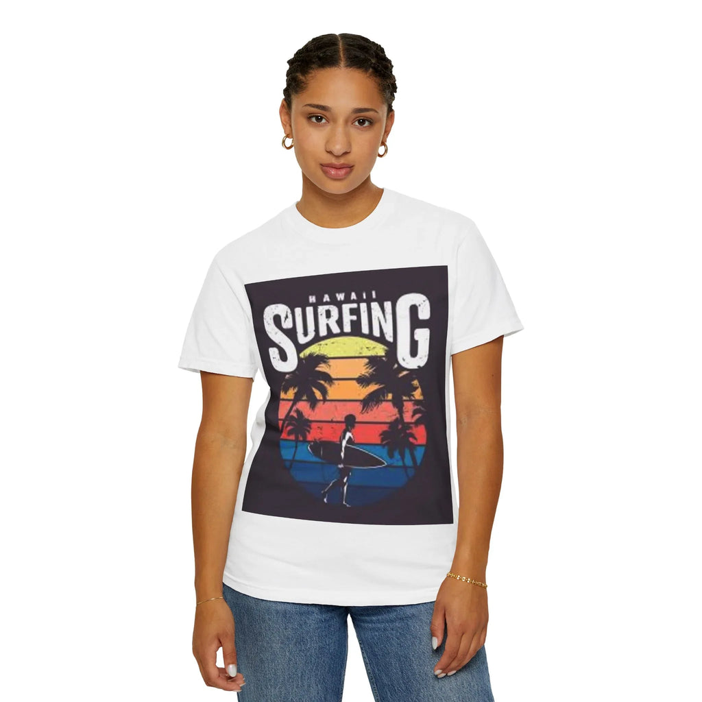 T-shirt unisexe Surfing Hawaii