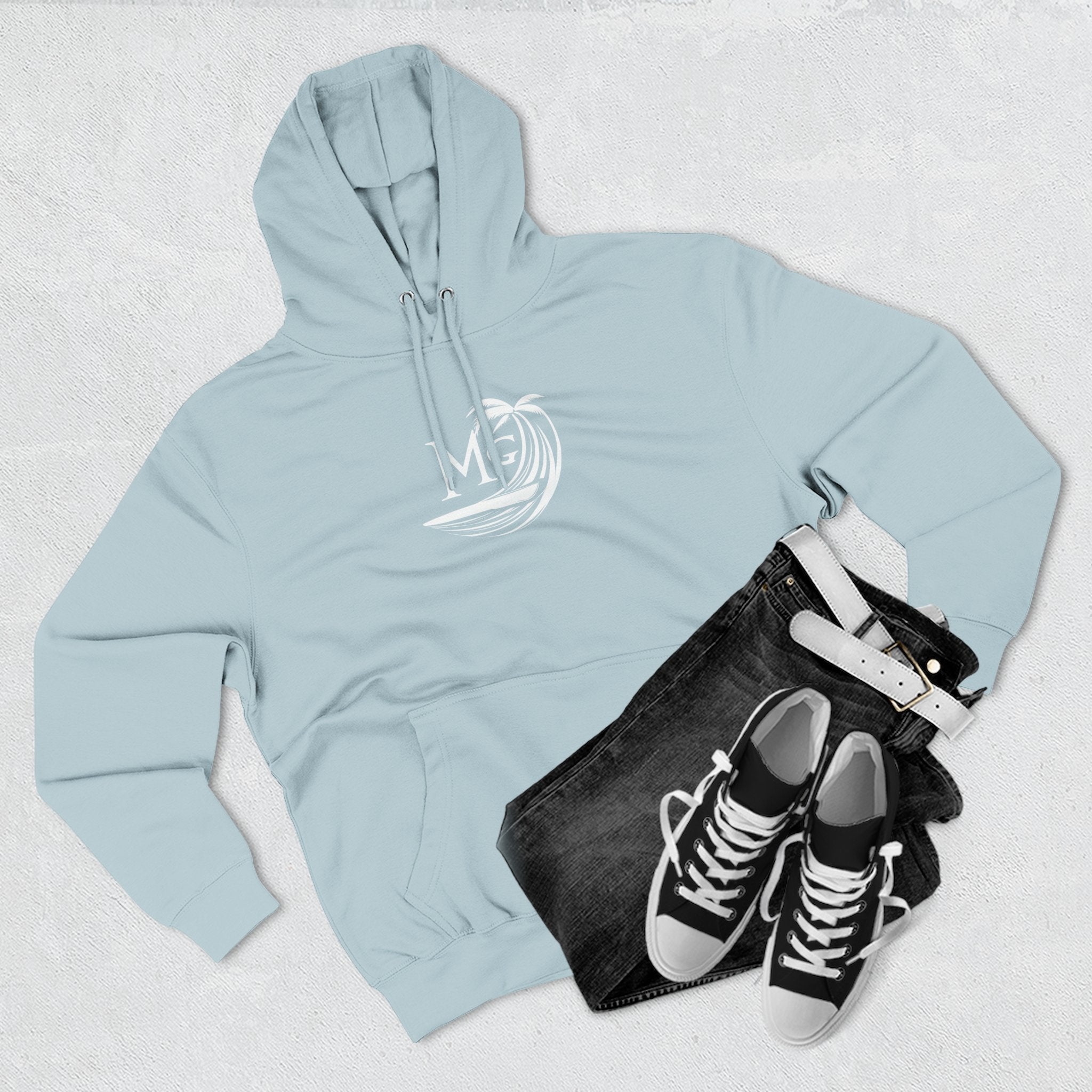 Sweat à capuche unisexe MG