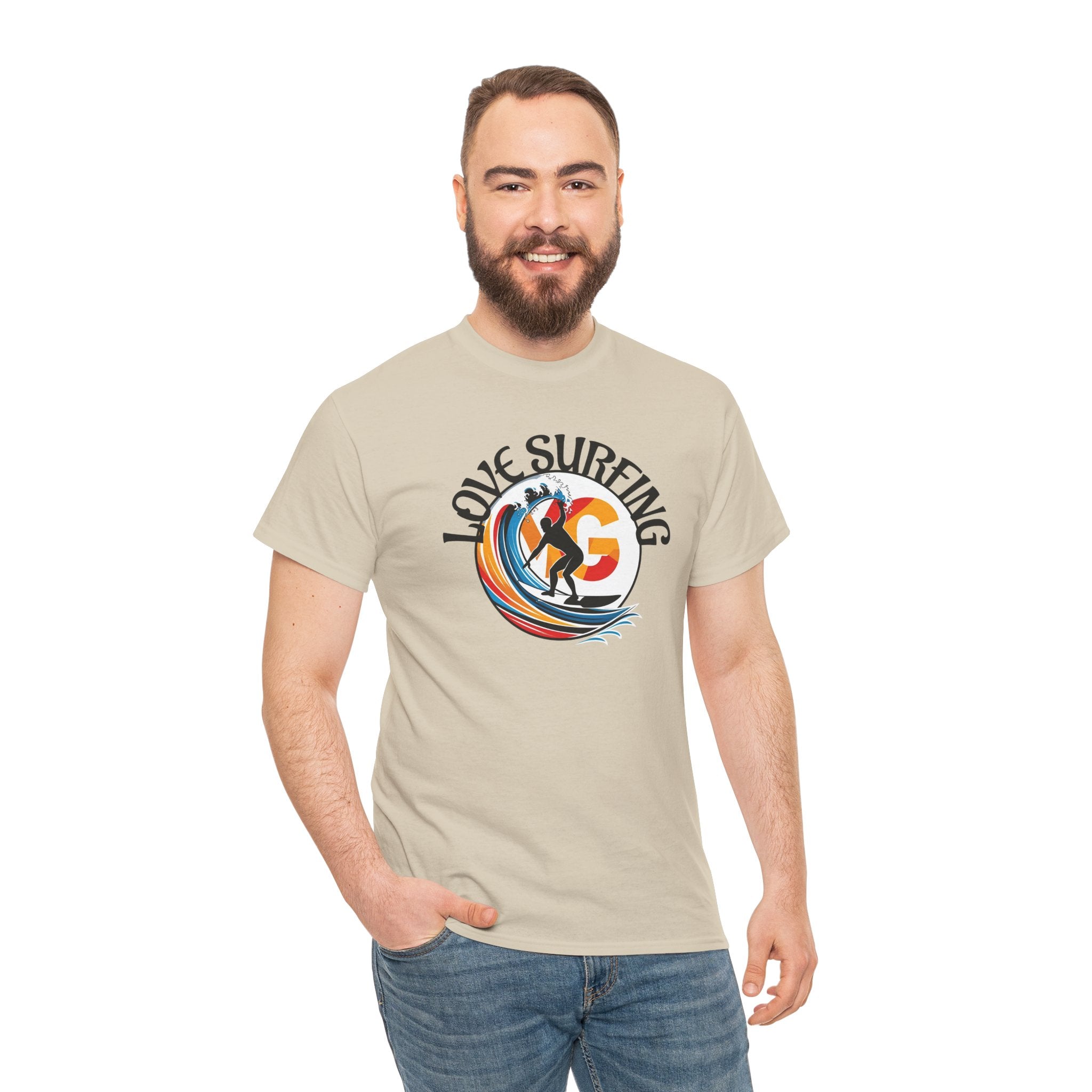 T-shirt unisexe Love Surfing