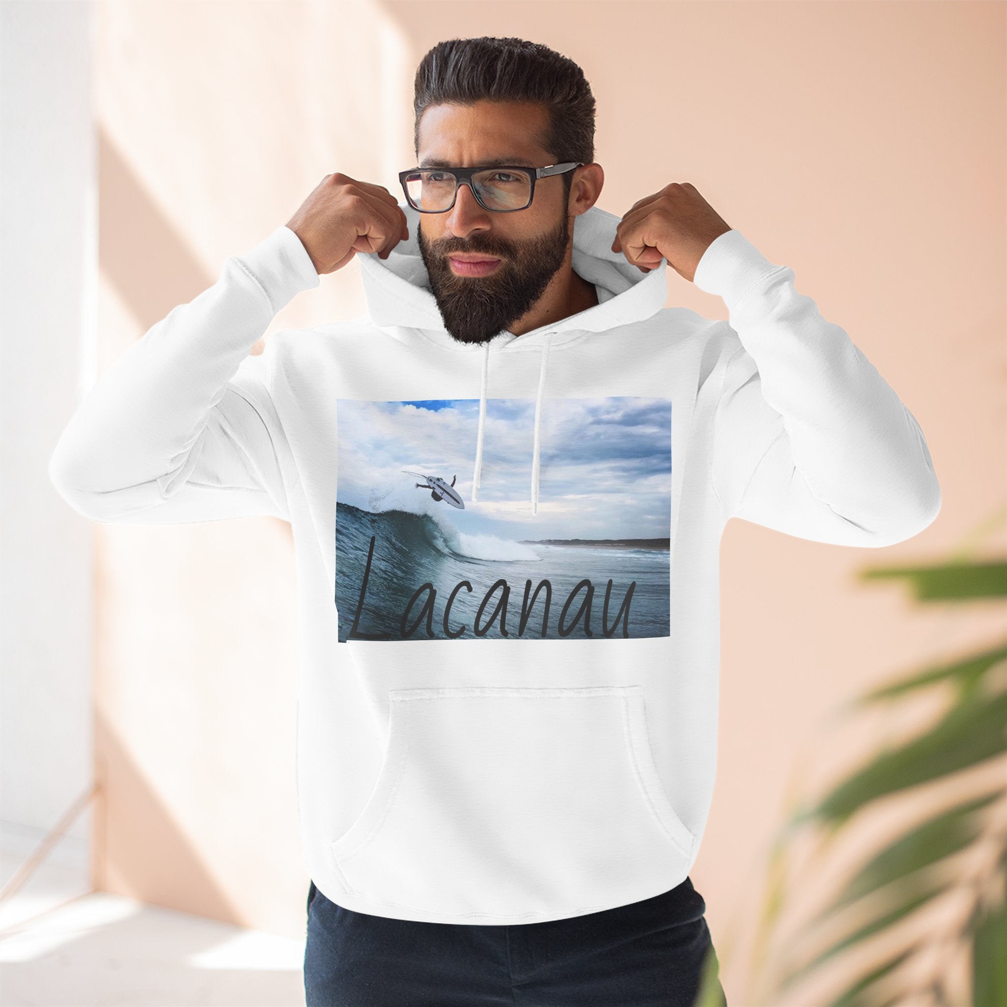 Sweat à capuche unisexe Lacanau