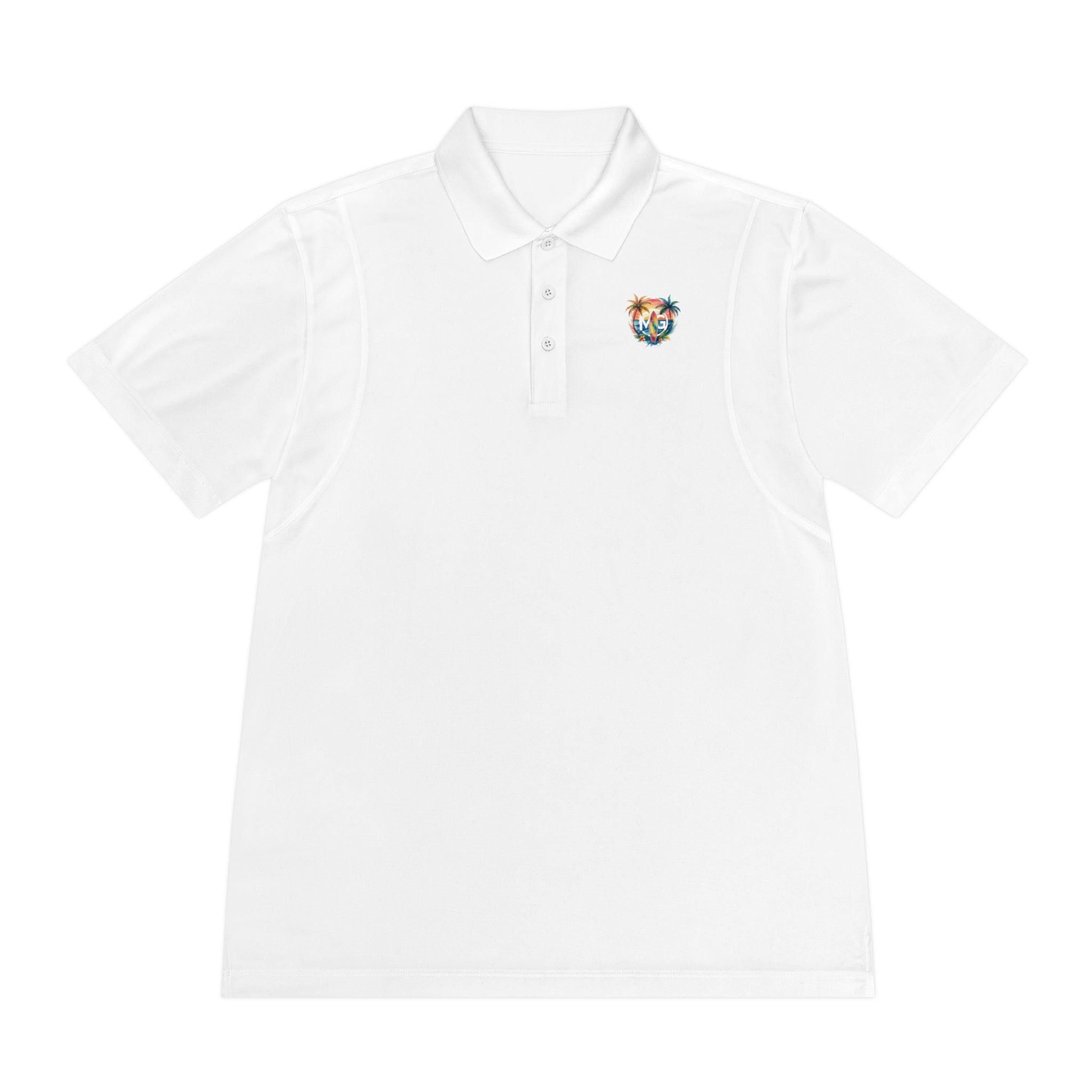 Tropical Paradise Men's Sport Polo Shirt