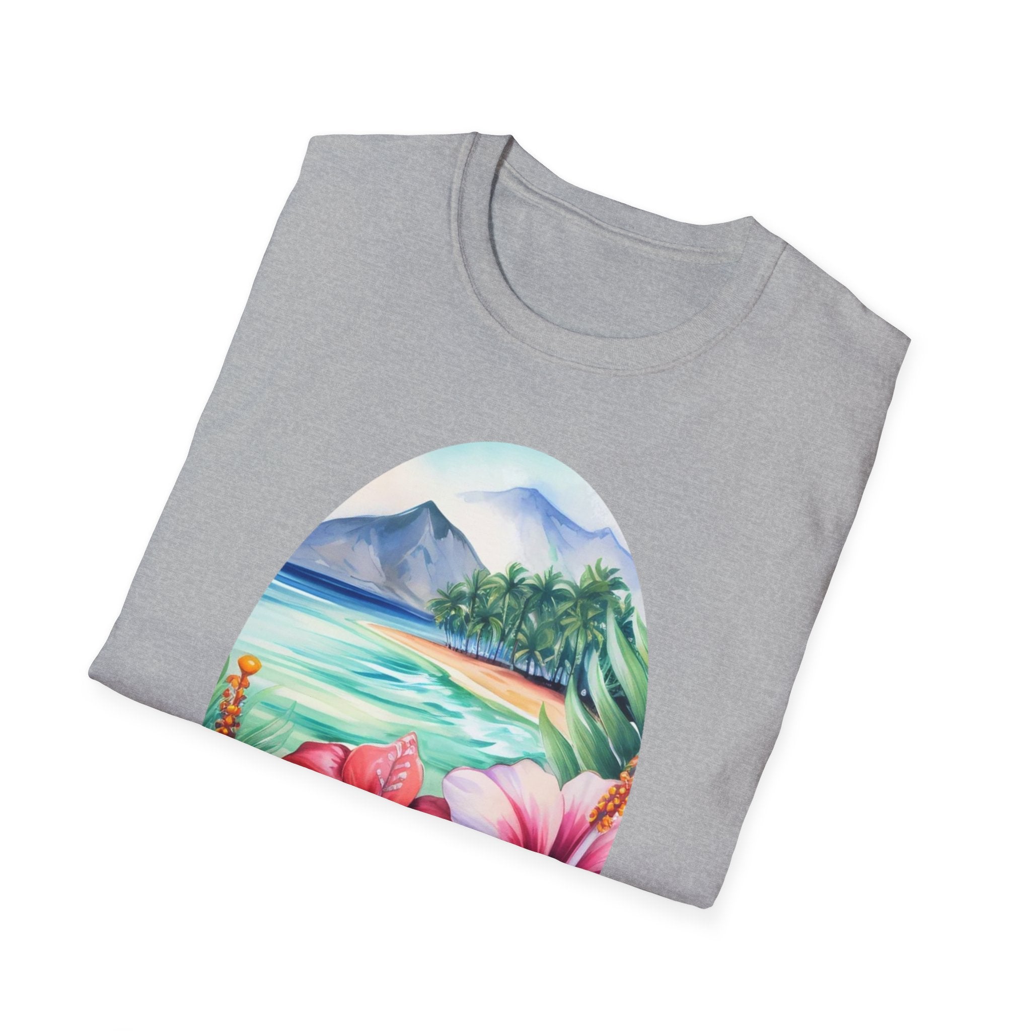 T-shirt unisexe flower