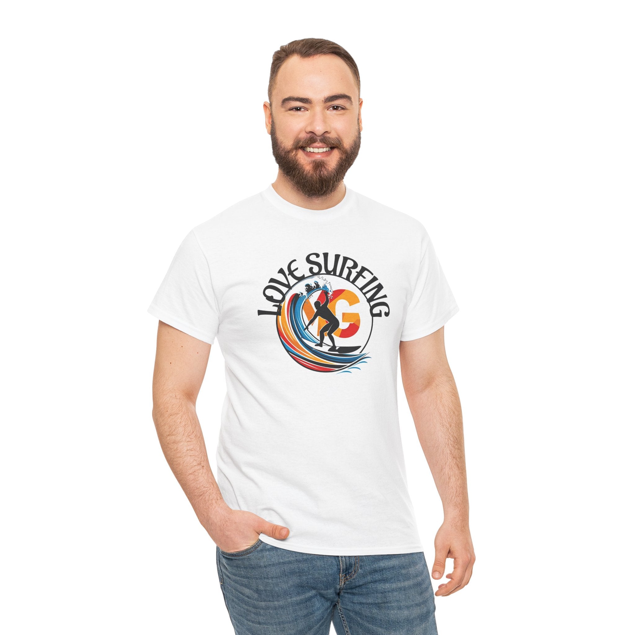 T-shirt unisexe Love Surfing