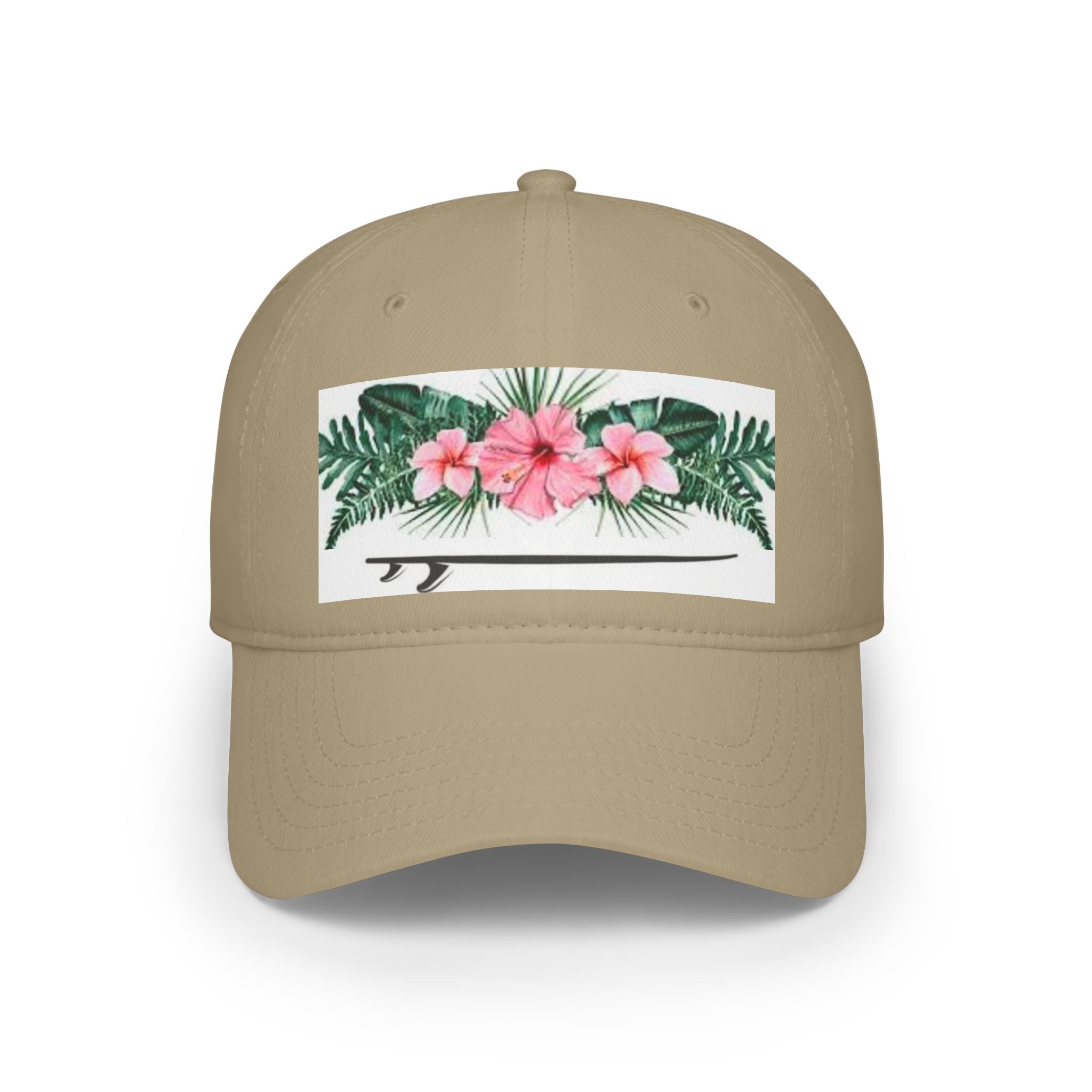 Casquette de baseball florale tropicale